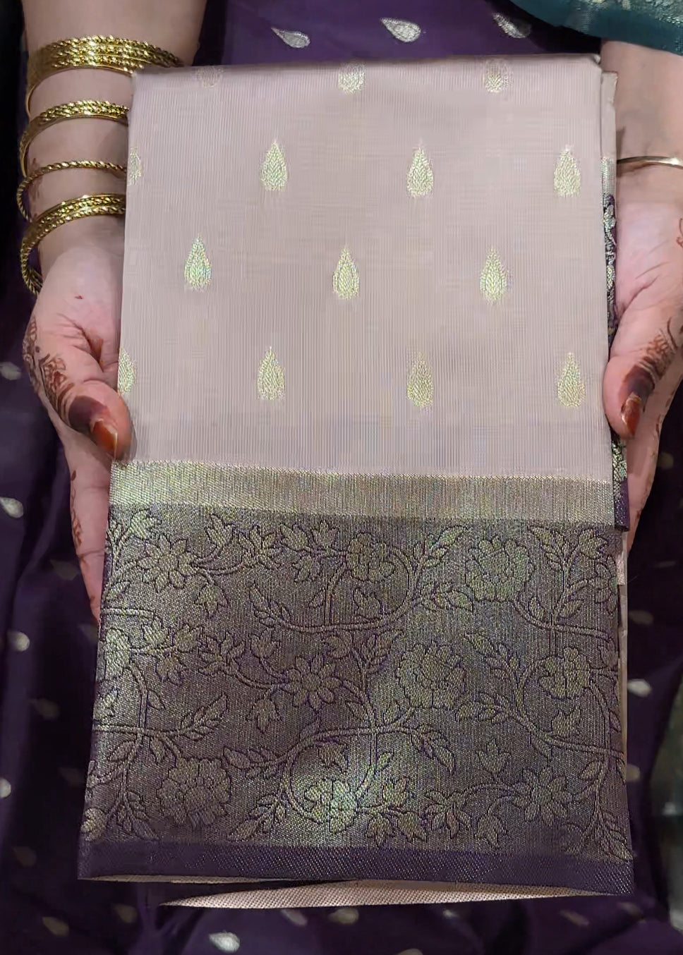 BUDGET BUY SEMI SILK SAREES - IHA 21908