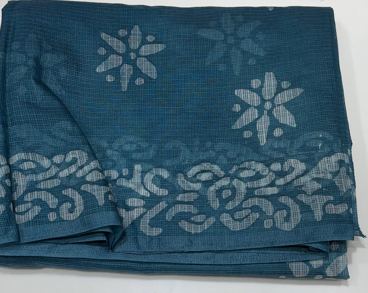 NET KOTA SAREES - IHA 25127