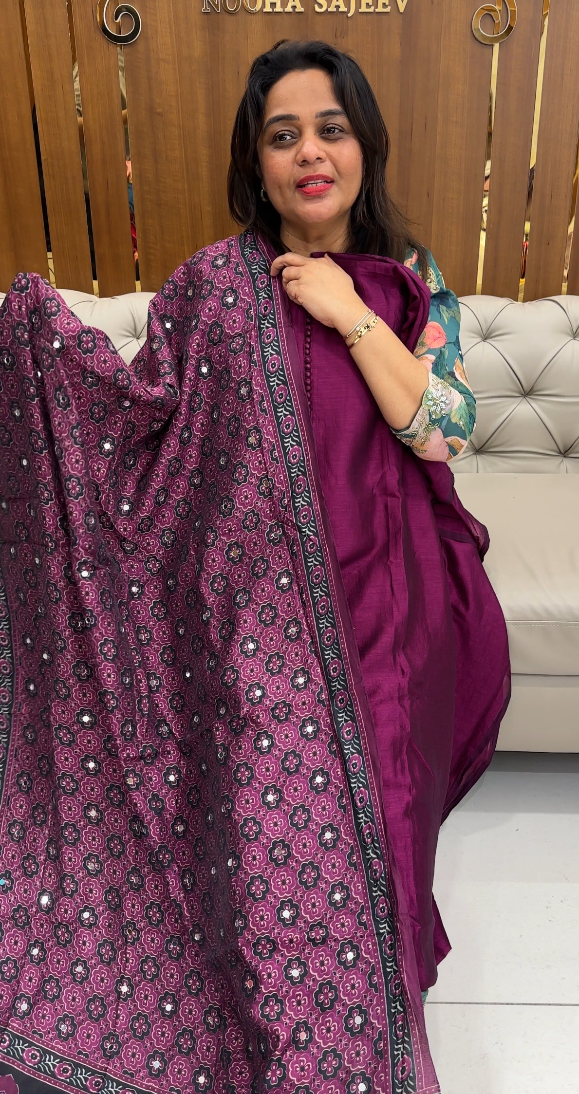 SEMI RAW SILK UNSTITCHED SALWAR SUITS - IHA 25727