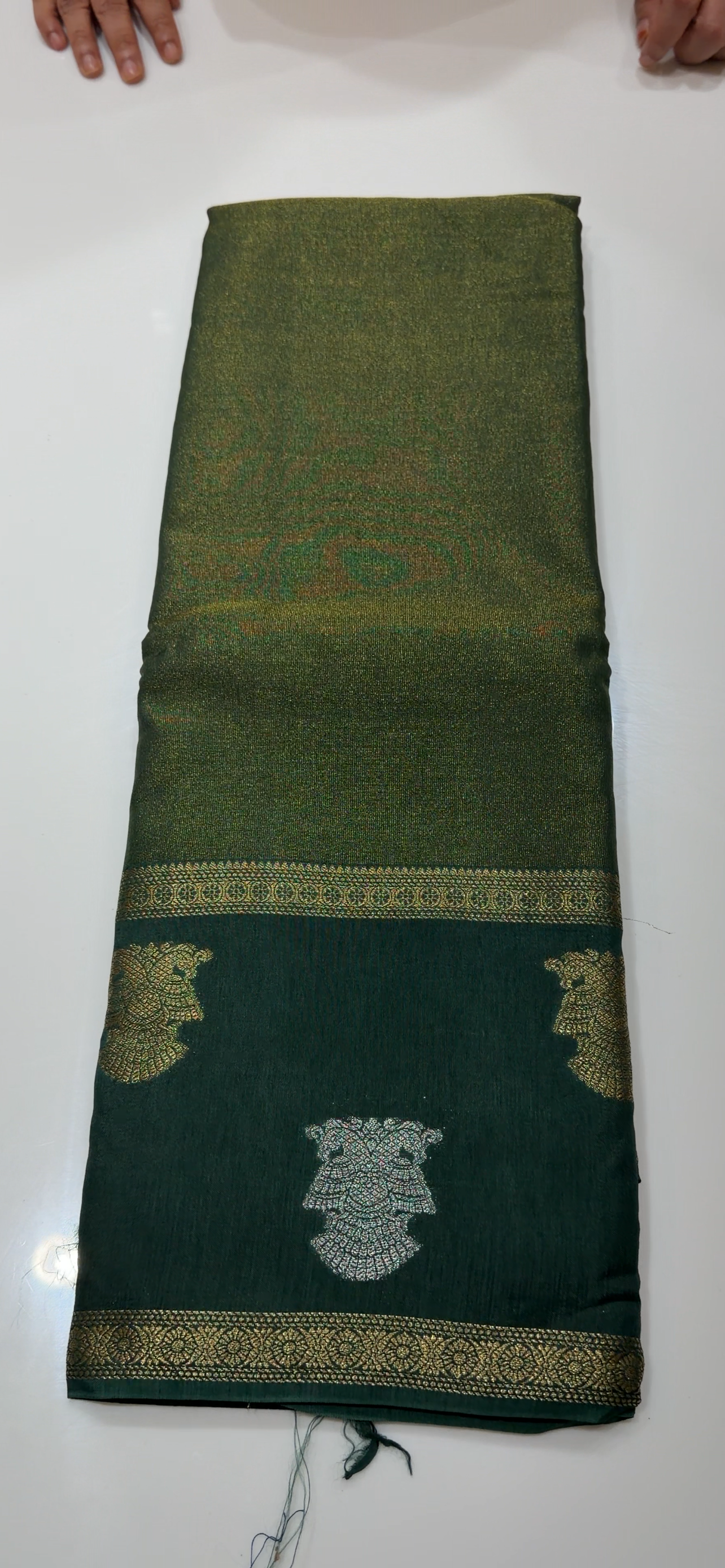 BANARASI TISSUE SAREES - IHA 34538