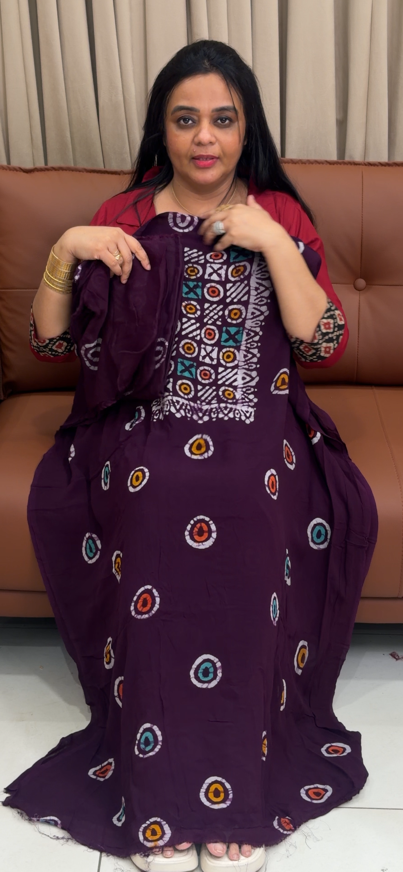 VISCOSE GEORGETTE UNSTITCHED SALWAR SUITS - IHA 35150