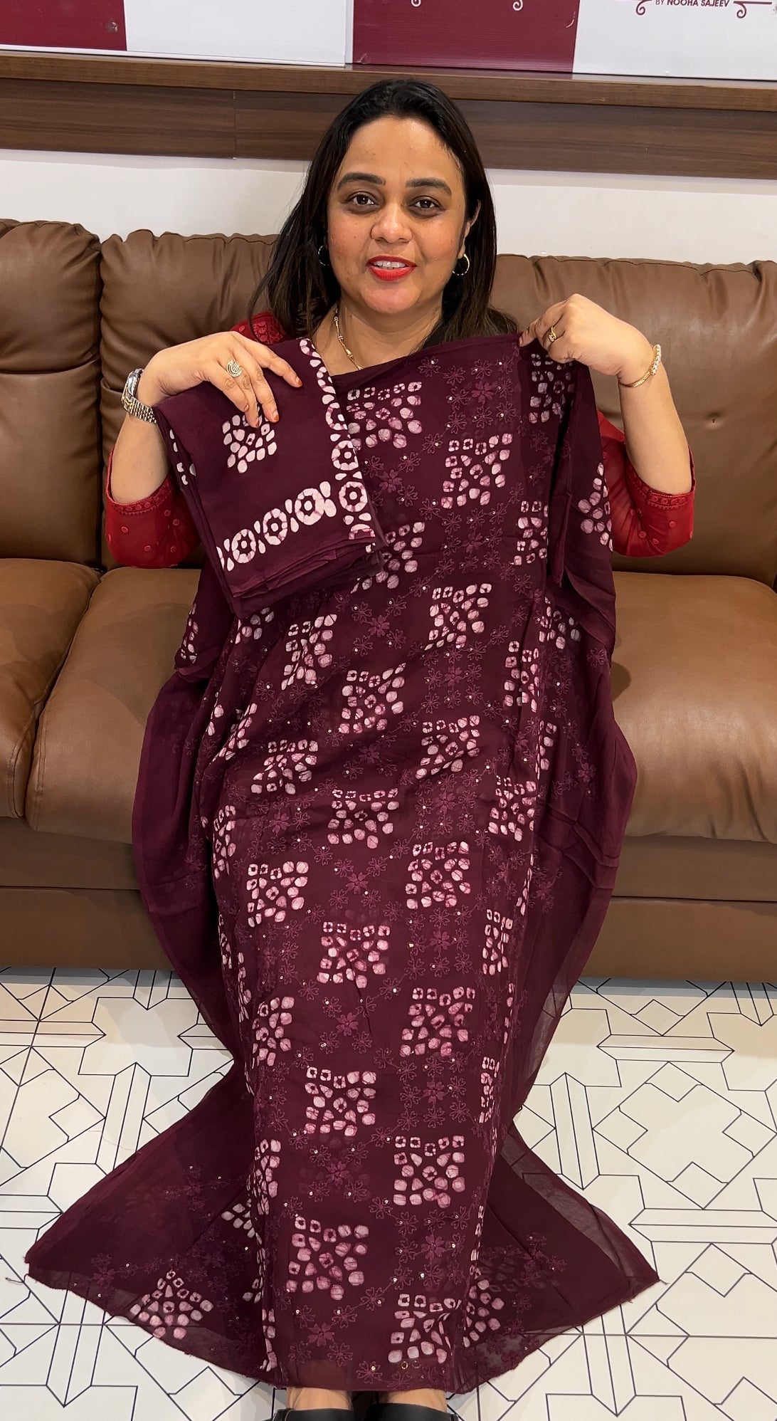 VISCOSE GEORGETTE UNSTITCHED SALWAR SUITS - IHA 22723