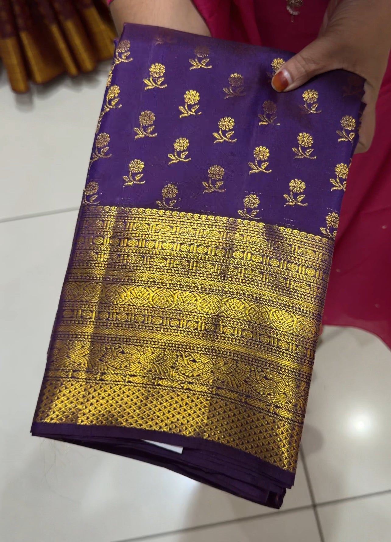DESIGNER KANCHIPURAM SILK SAREES - IHA 30928