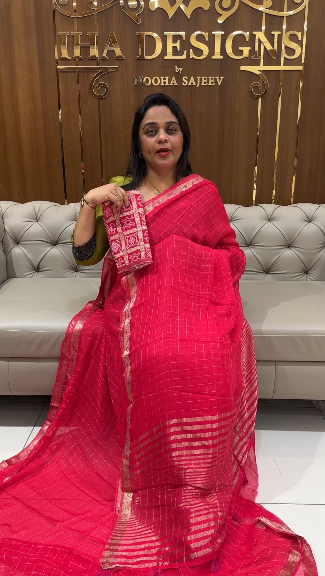 CHIFFON SAREES - IHA 24585