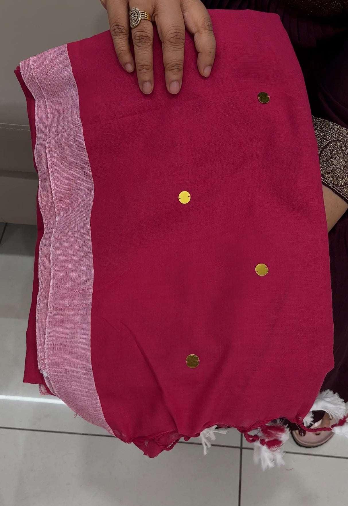 KHADDY COTTON SAREES - IHA 26770