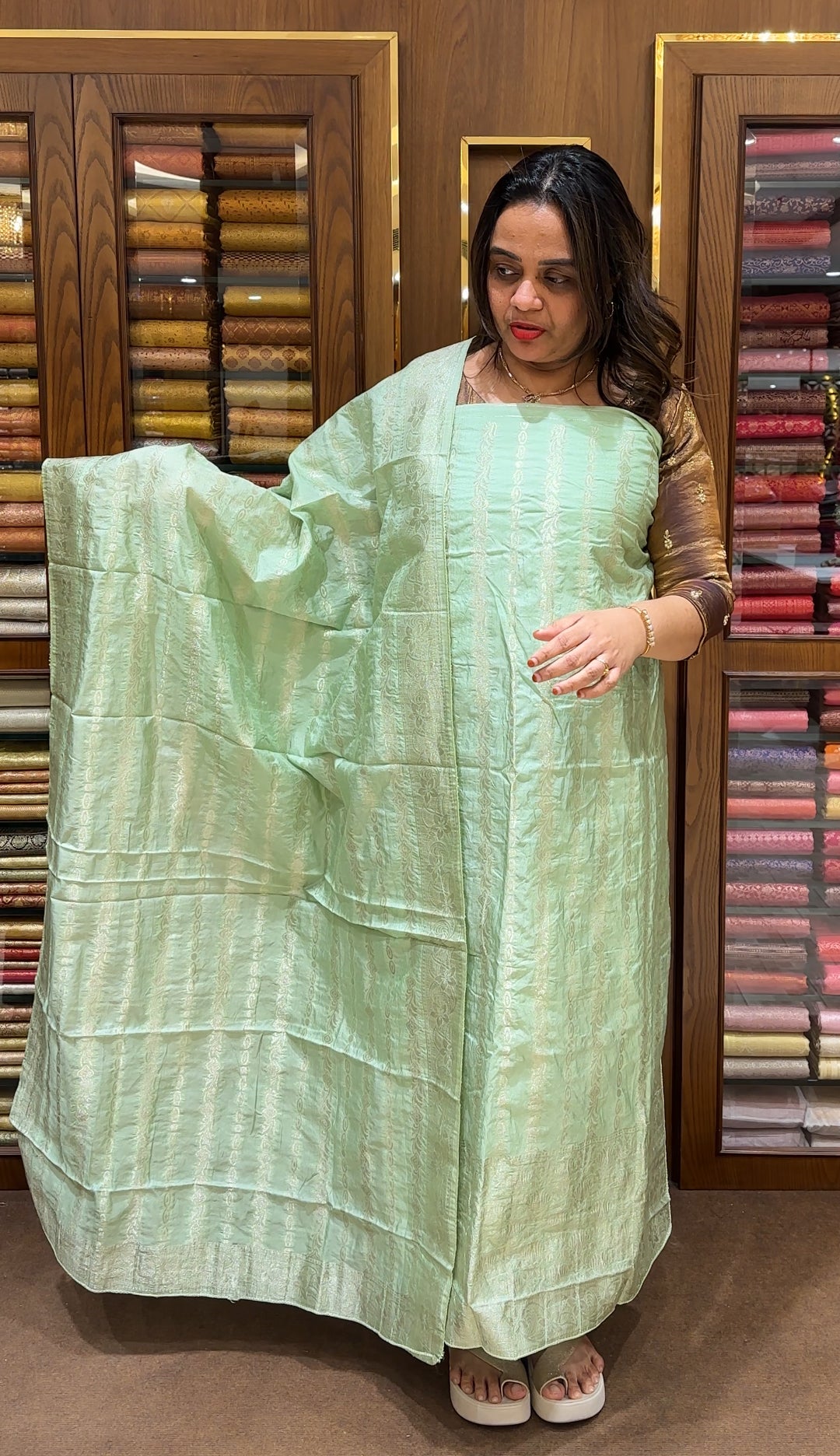 BUDGET BUY UNSTITCHED SALWAR SUITS - IHA 22693