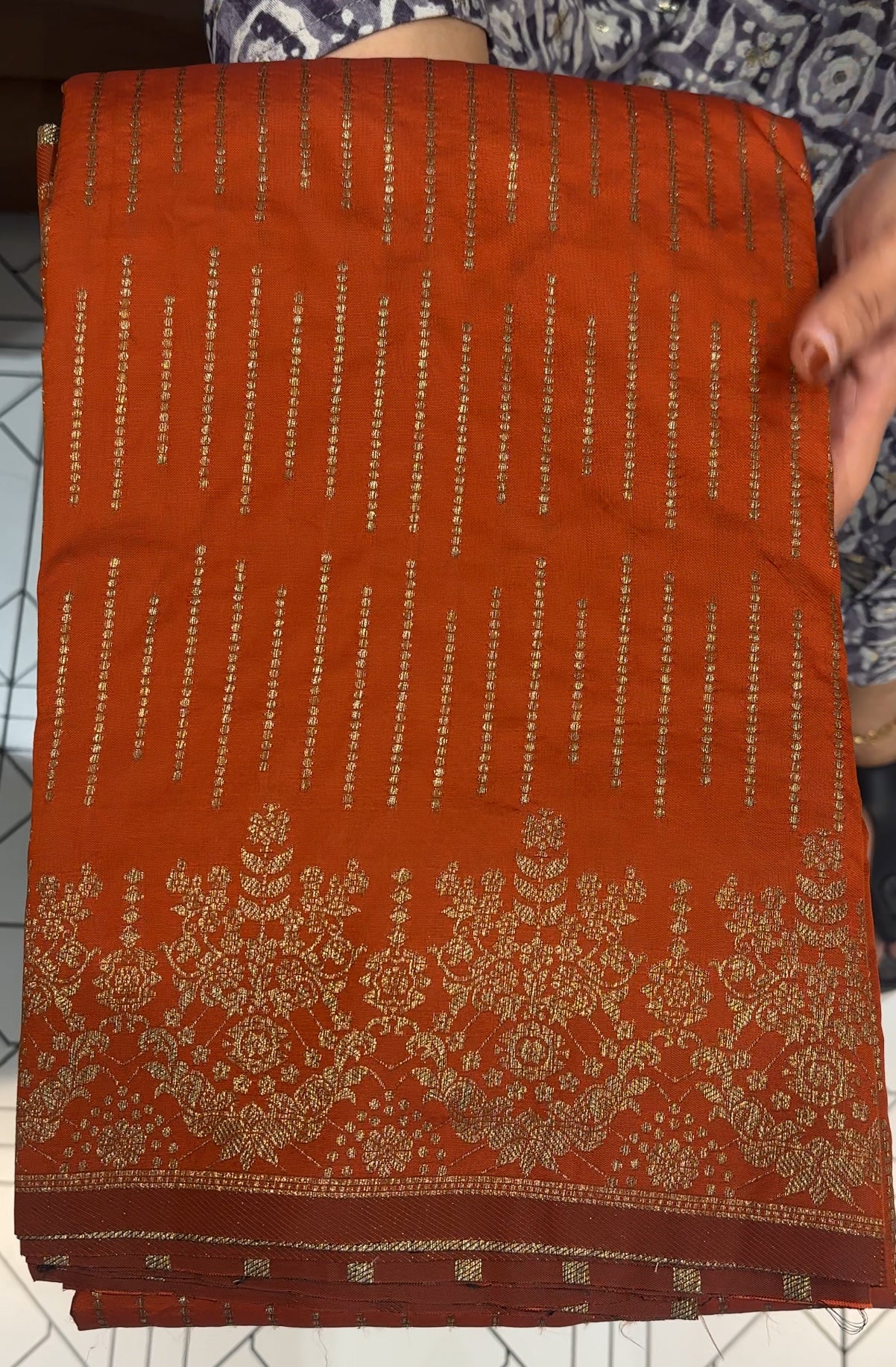 SEMI BANARASI SAREES - 24668