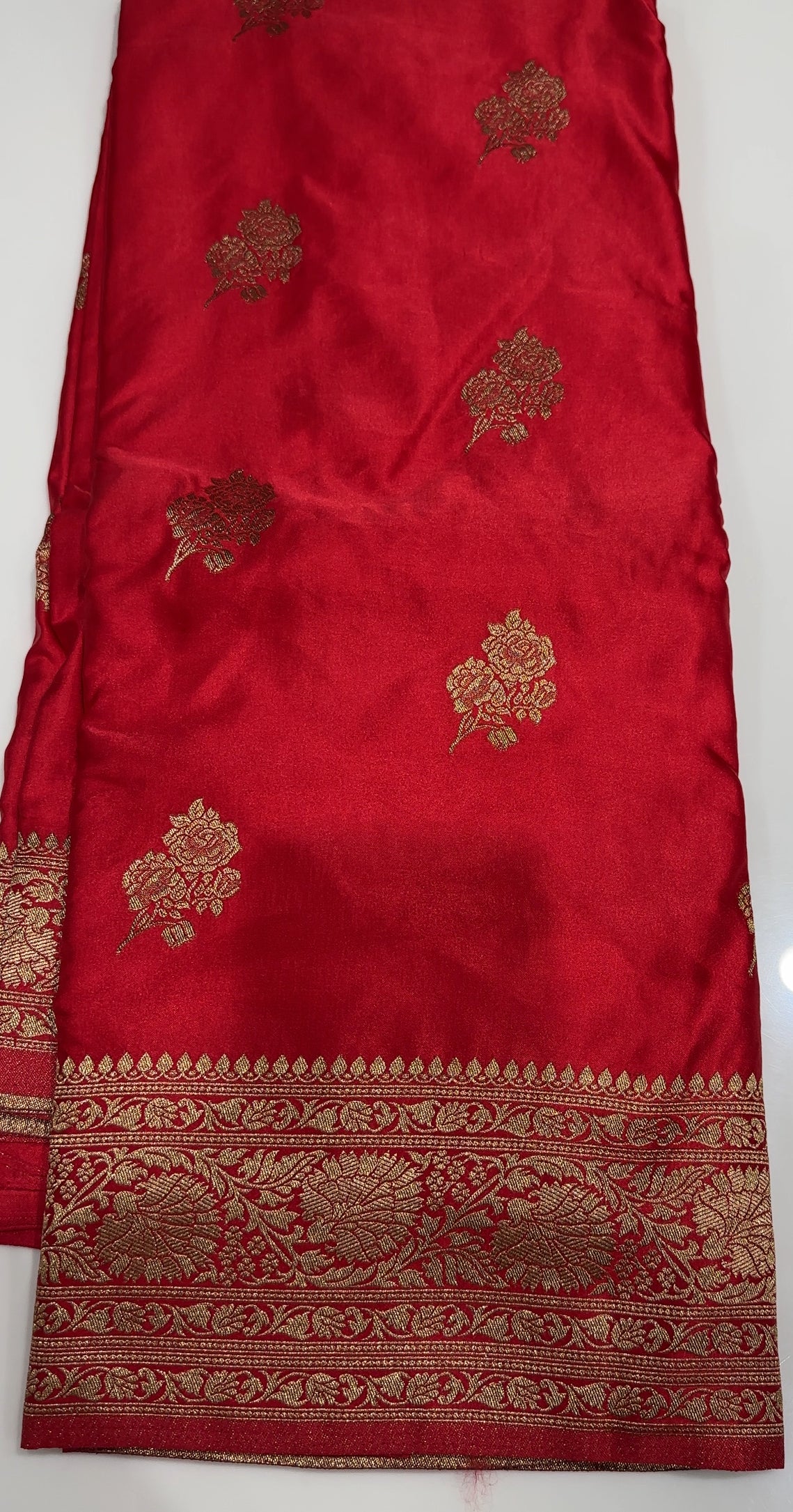 SATIN KATAN SAREES - IHA 26557