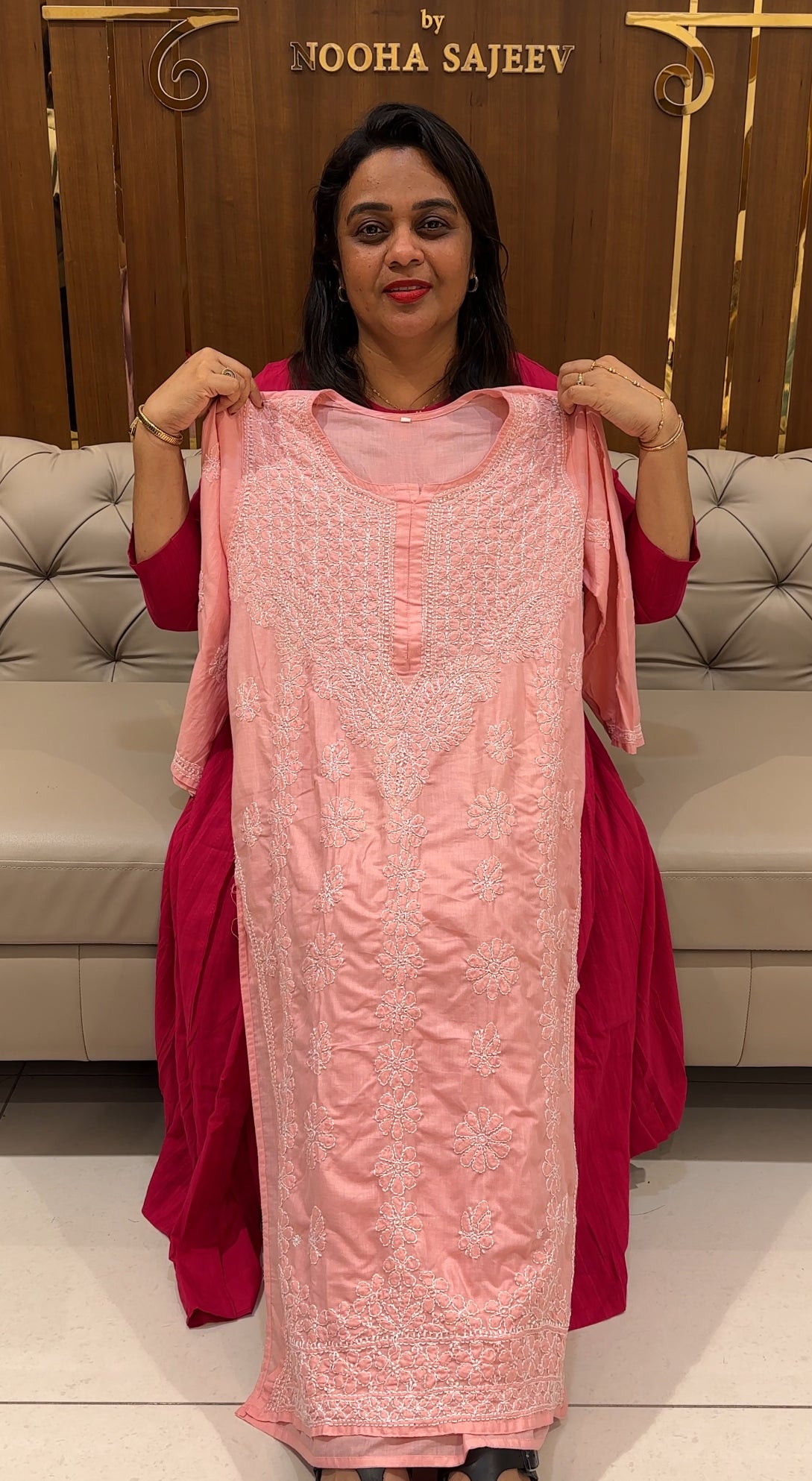 COTTON LONG TOPS - IHA 24644