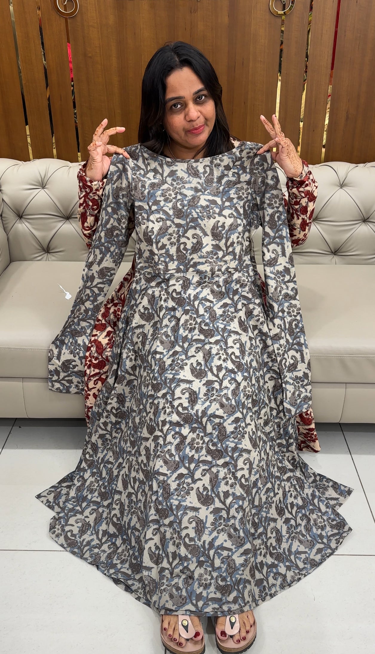 IHA'S IN-HOUSE ANARKALI TOPS - IHA 27386