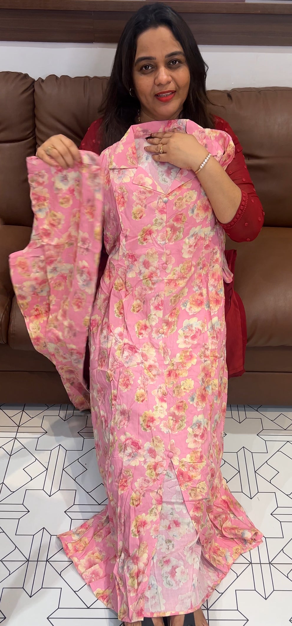 COTTON LONG CO-ORDS SETS - IHA 22762