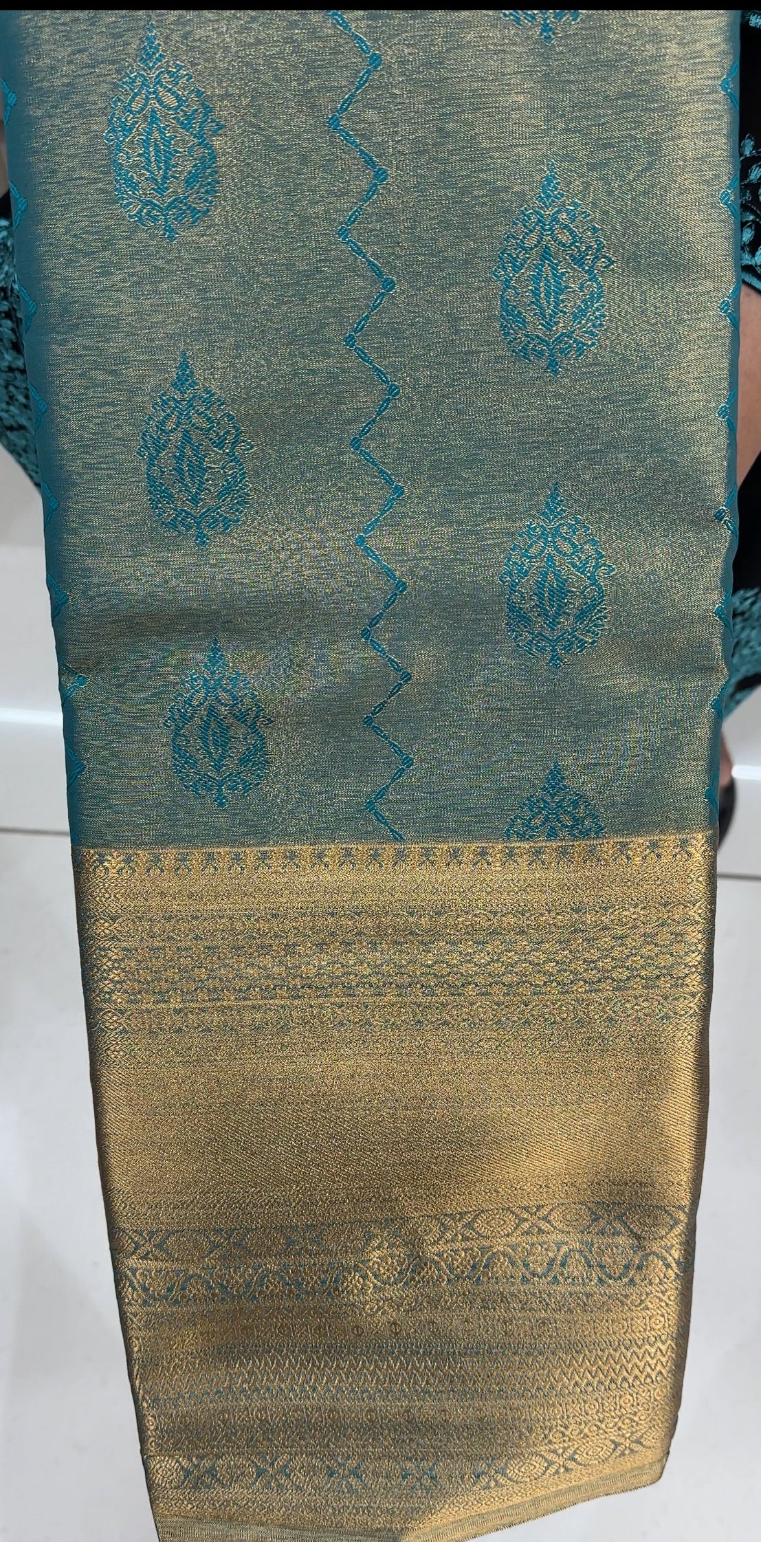 DESIGNER TISSUE KANCHIPURAM SILK SAREES - IHA 26353