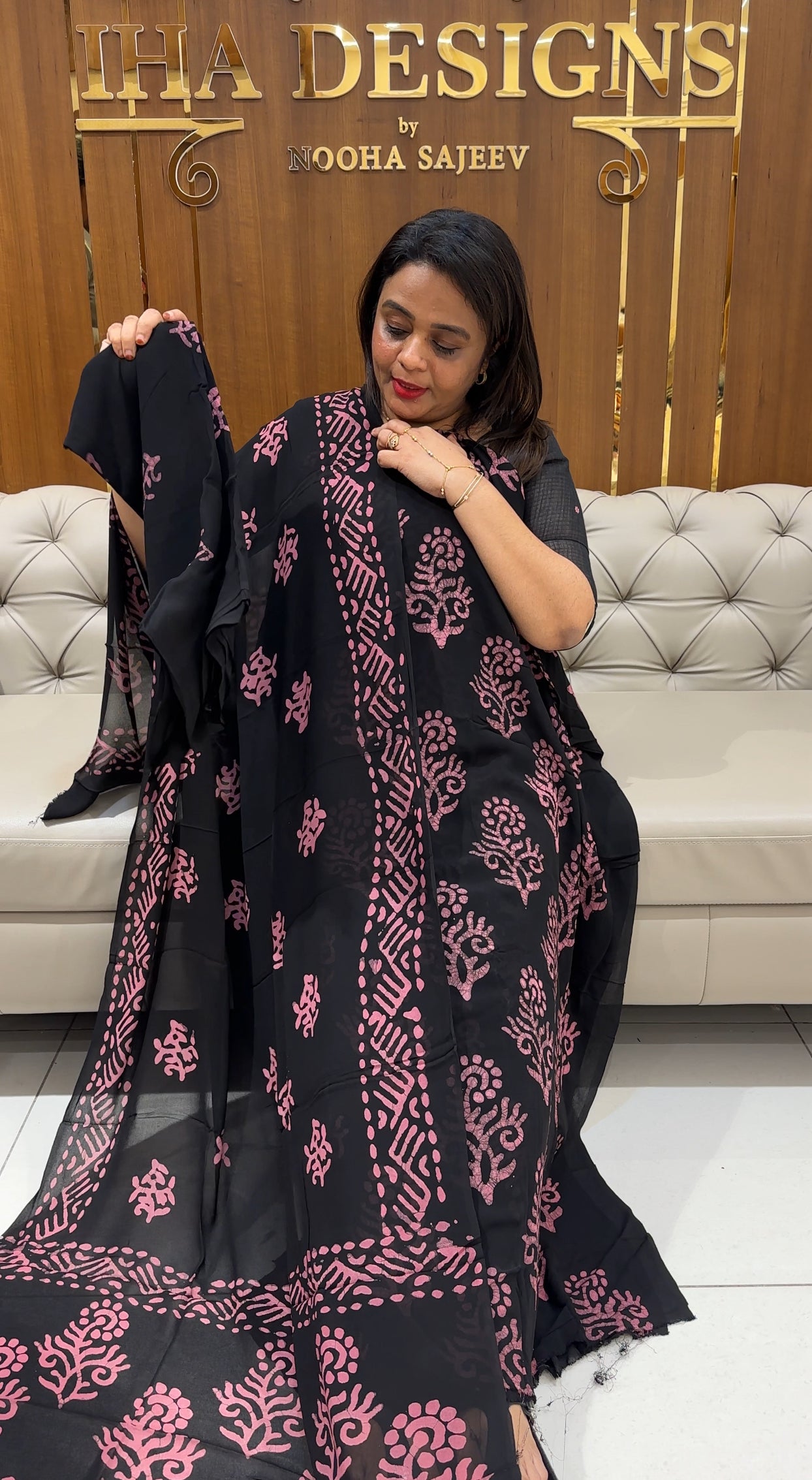 VISCOSE GEORGETTE UNSTITCHED SALWAR SUITS - IHA 25007