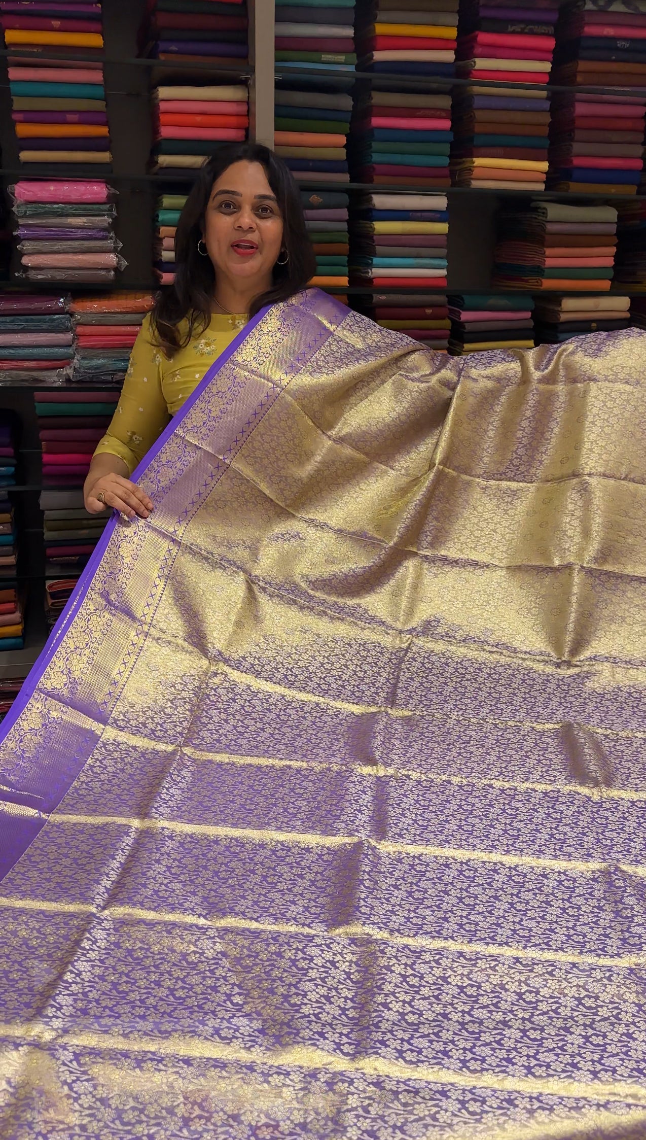 DESIGNER TISSUE KANCHIPURAM SILK SAREES - IHA 26325