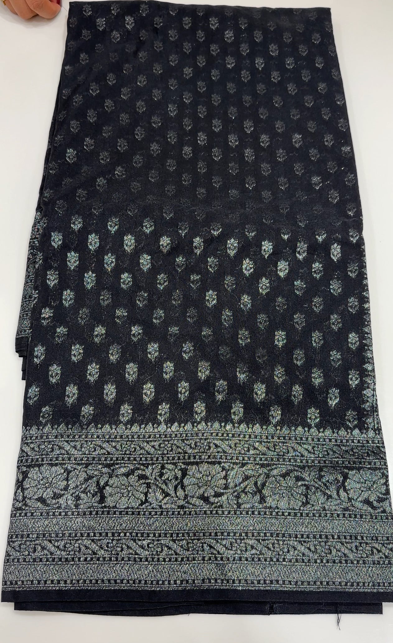 SEMI BANARASI SAREES - IHA 25539