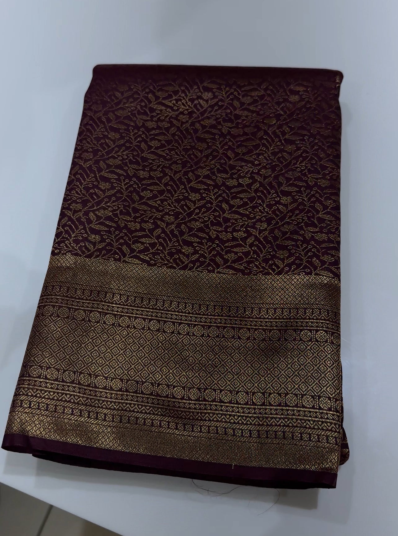 SEMI BROCADE SAREES - IHA 26093