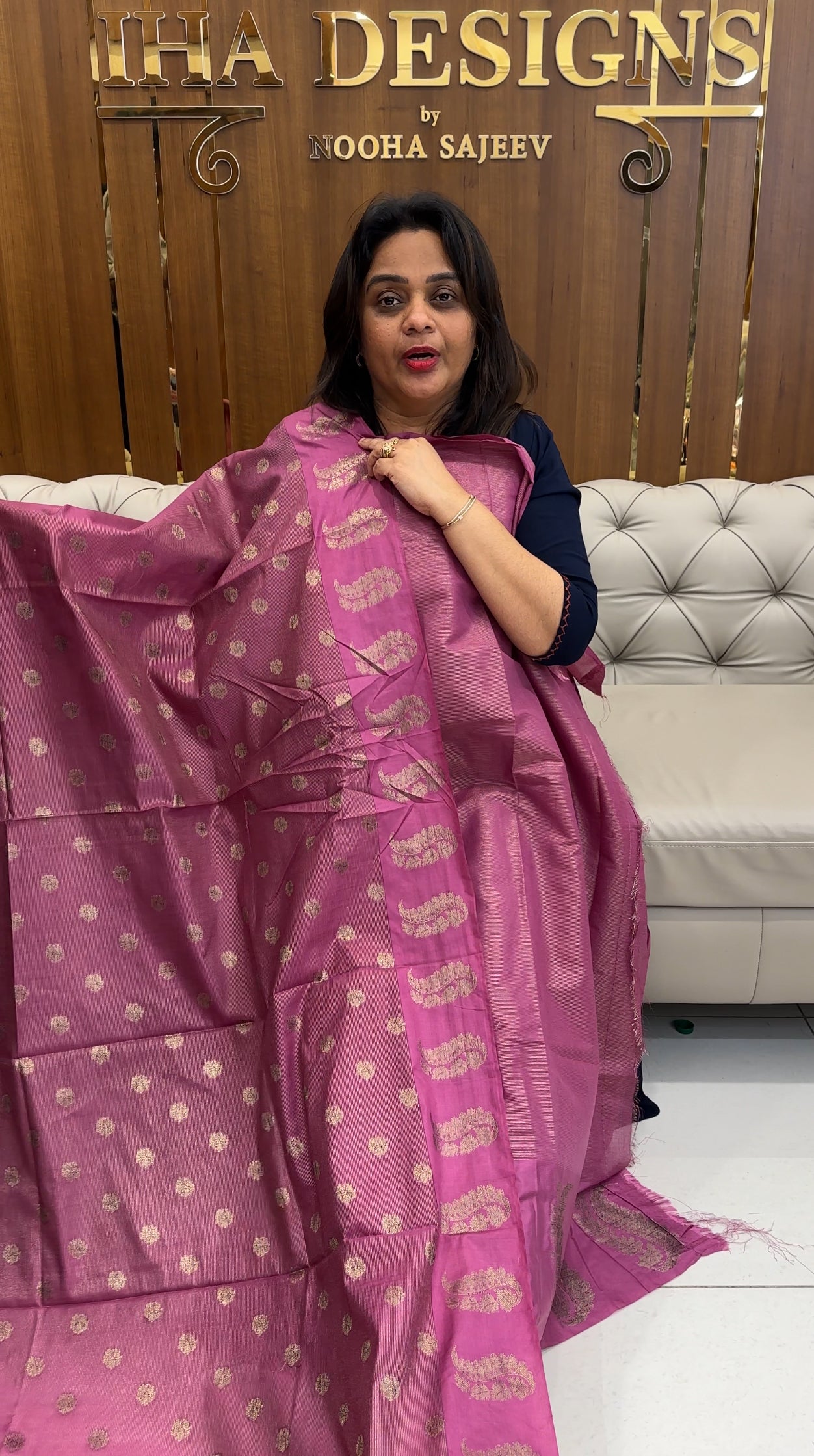 SEMI BANARASI UNSTITCHED SALWAR SUITS - IHA 25197