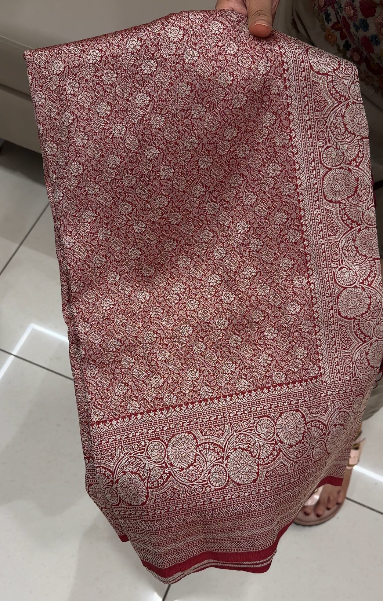 SEMI BANARASI SAREES - IHA 27033