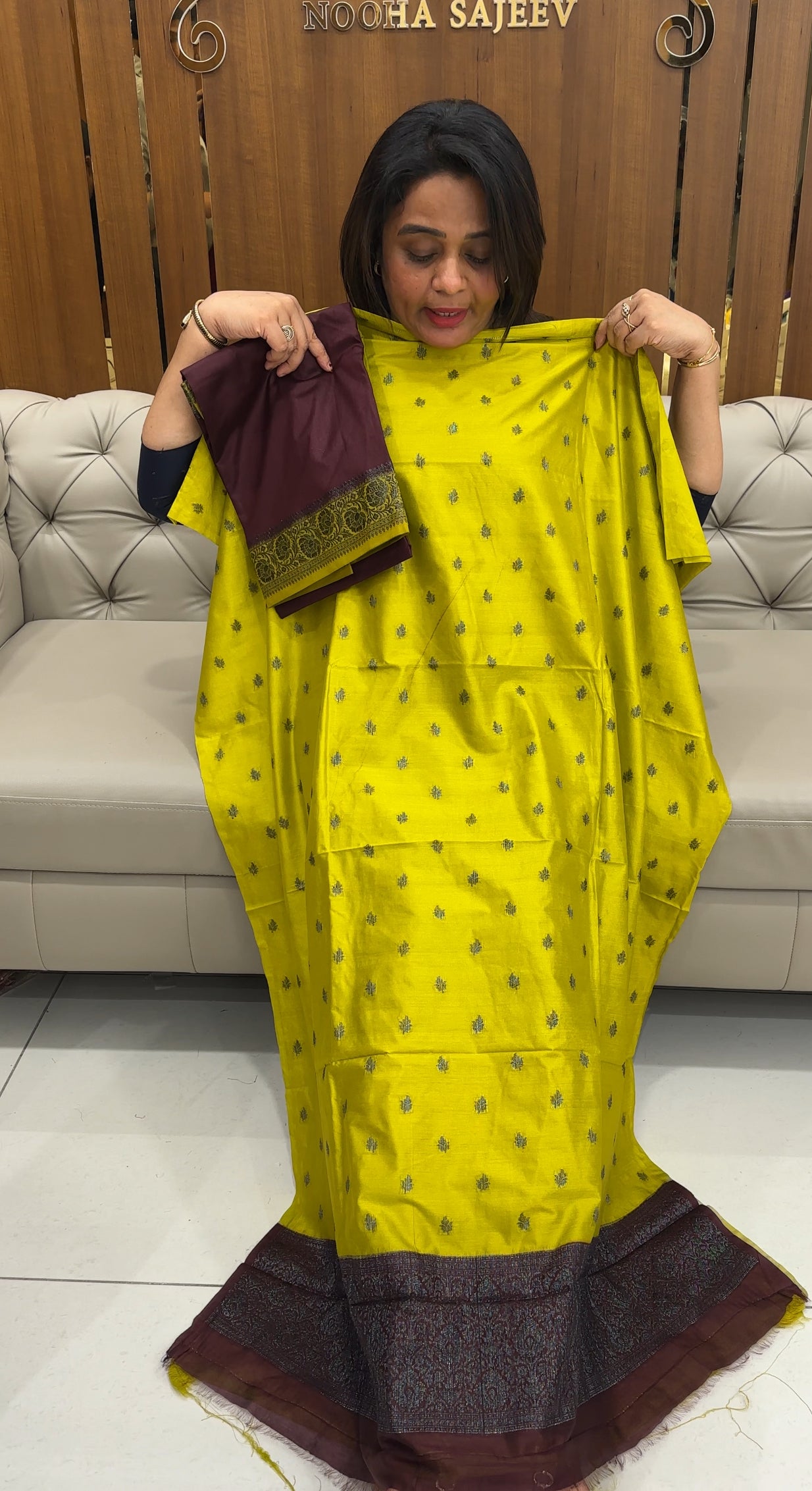 TUSSUR BANARASI UNSTITCHED SALWAR SUITS - IHA 25779
