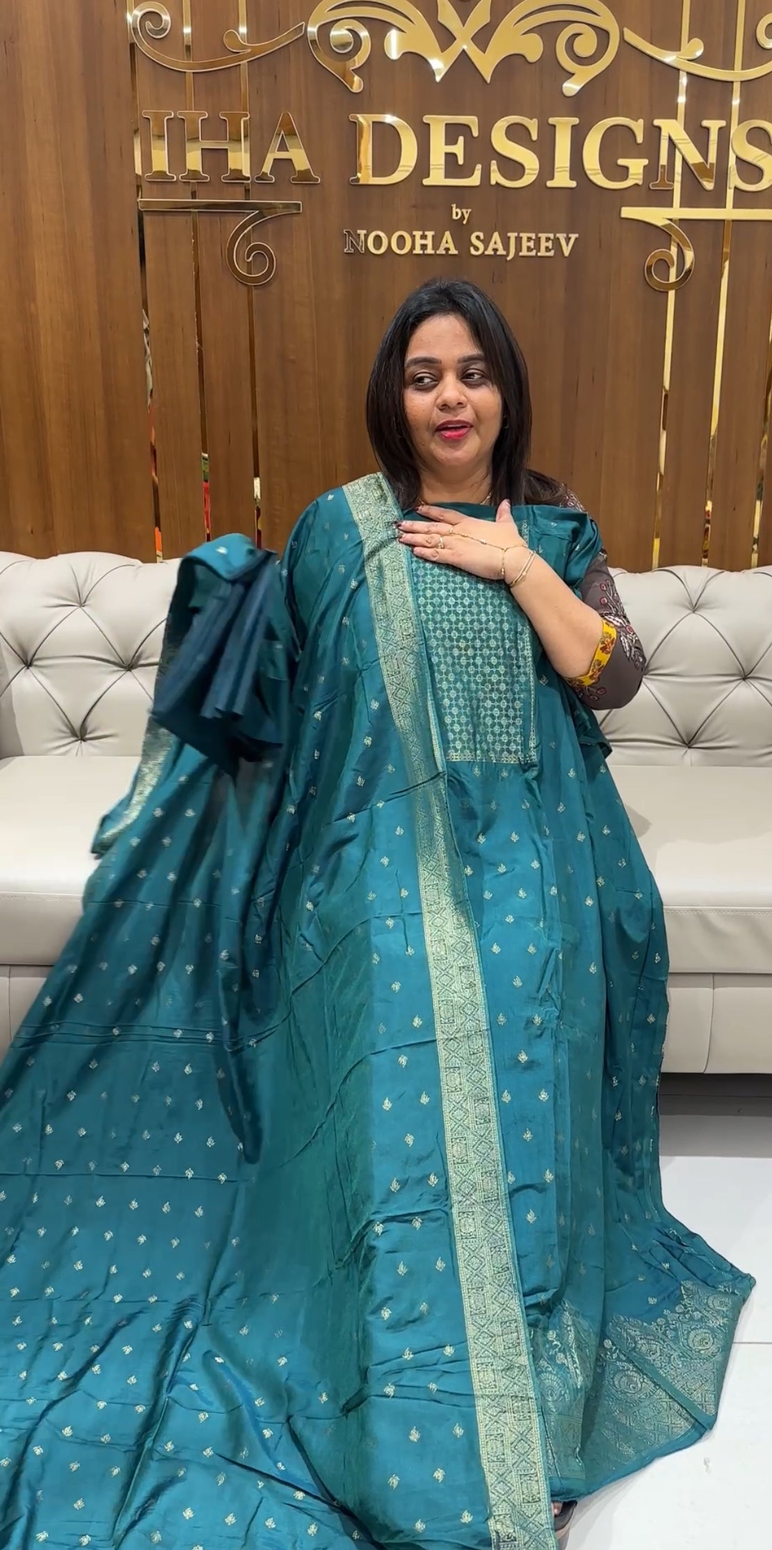 FORWARD BANARASI UNSTITCHED SALWAR SUITS - IHA 24425