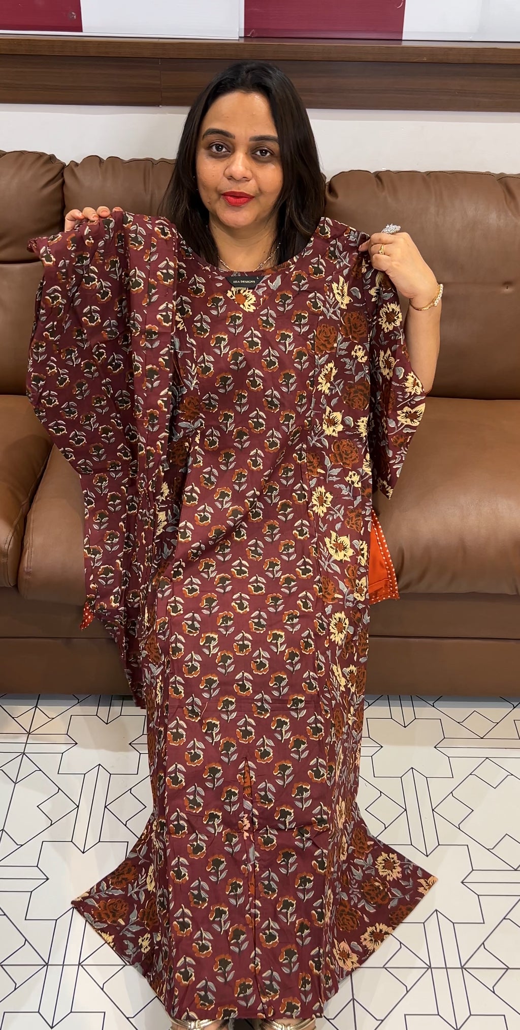COTTON LONG TOP AND BOTTOM - IHA 22821