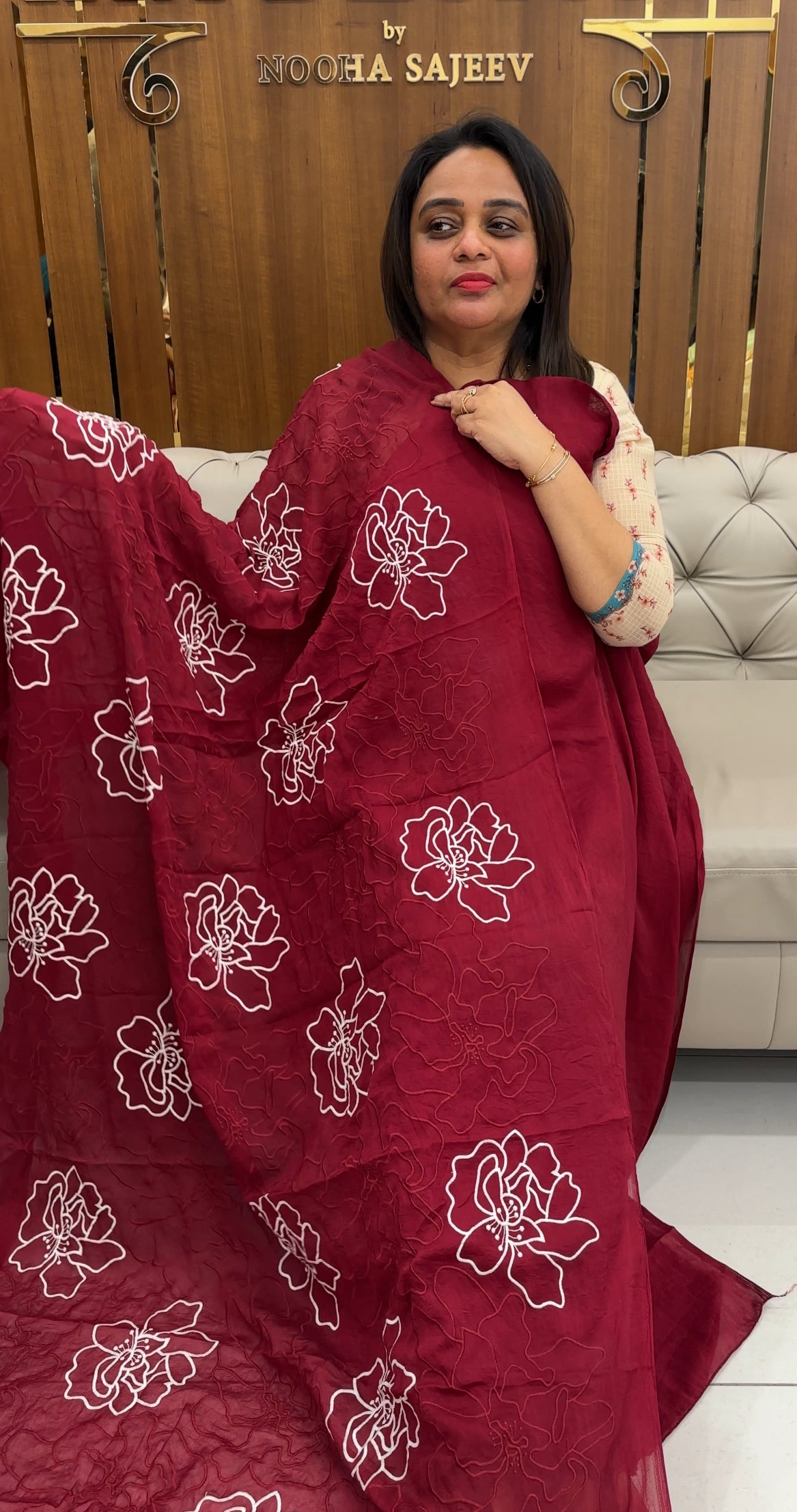 SEMI RAW SILK UNSTITCHED SALWAR SUITS - IHA 25772