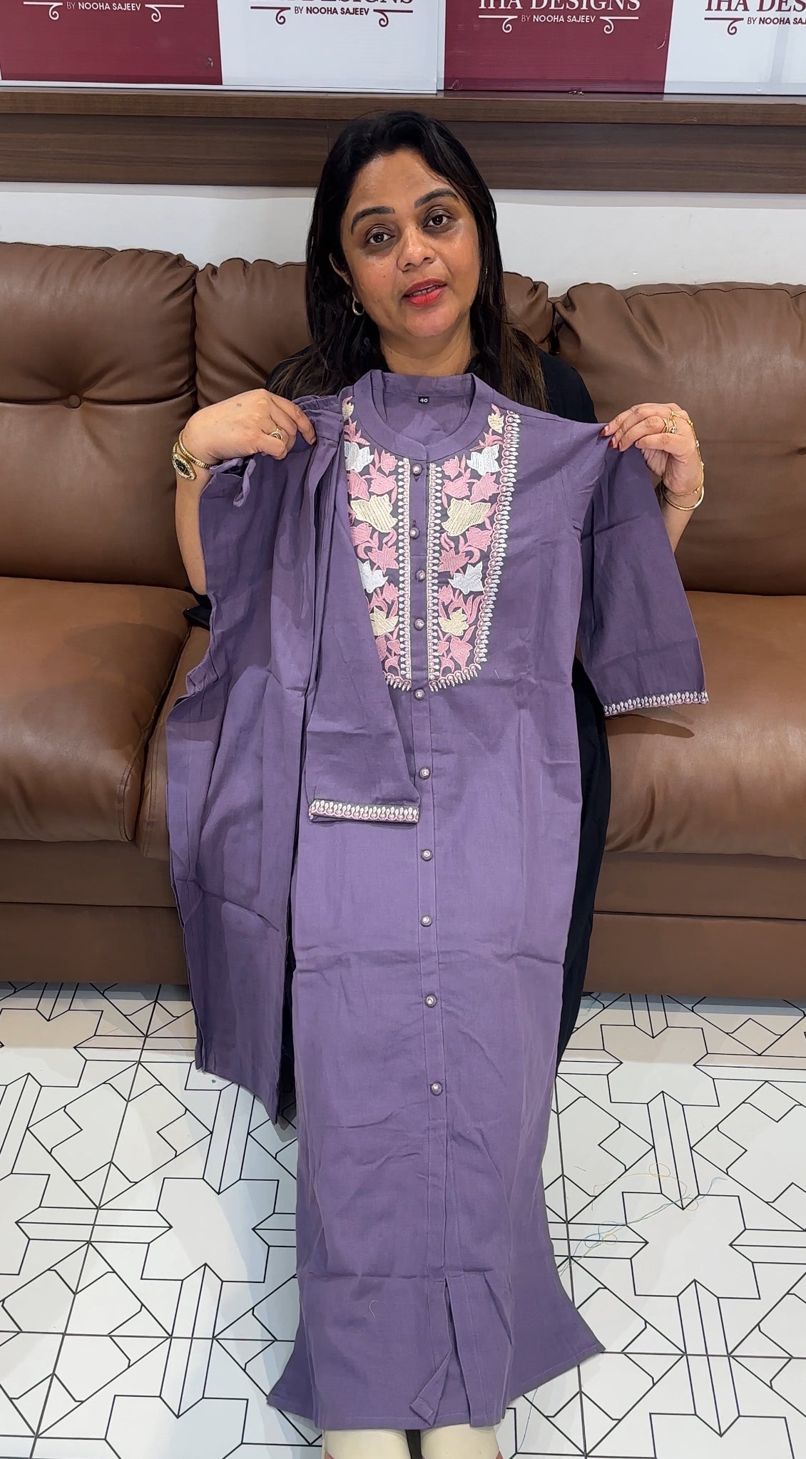 MUL COTTON TOP AND BOTTOM - IHA 24778