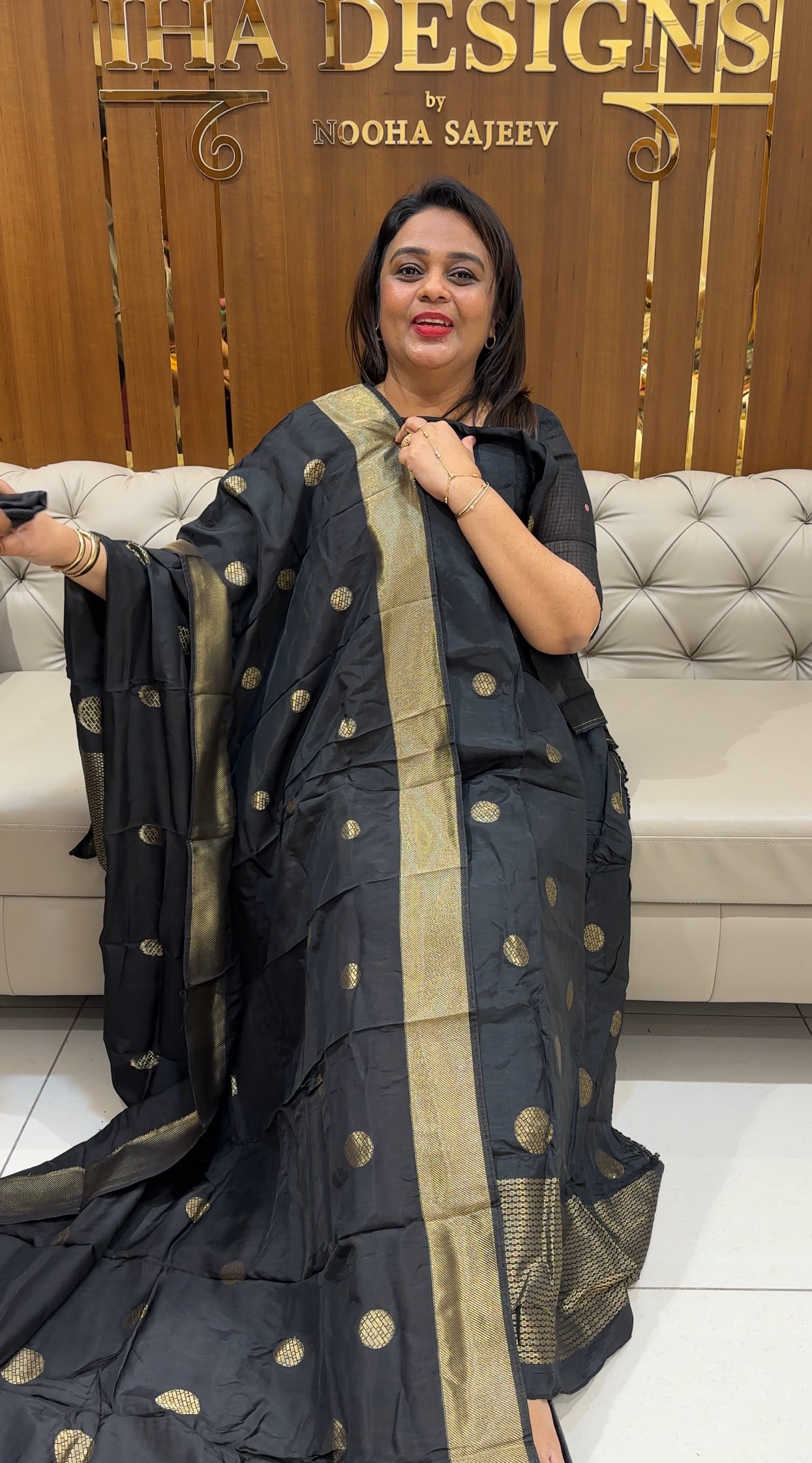 DOLA SILK UNSTITCHED SALWAR SUITS - IHA 25009