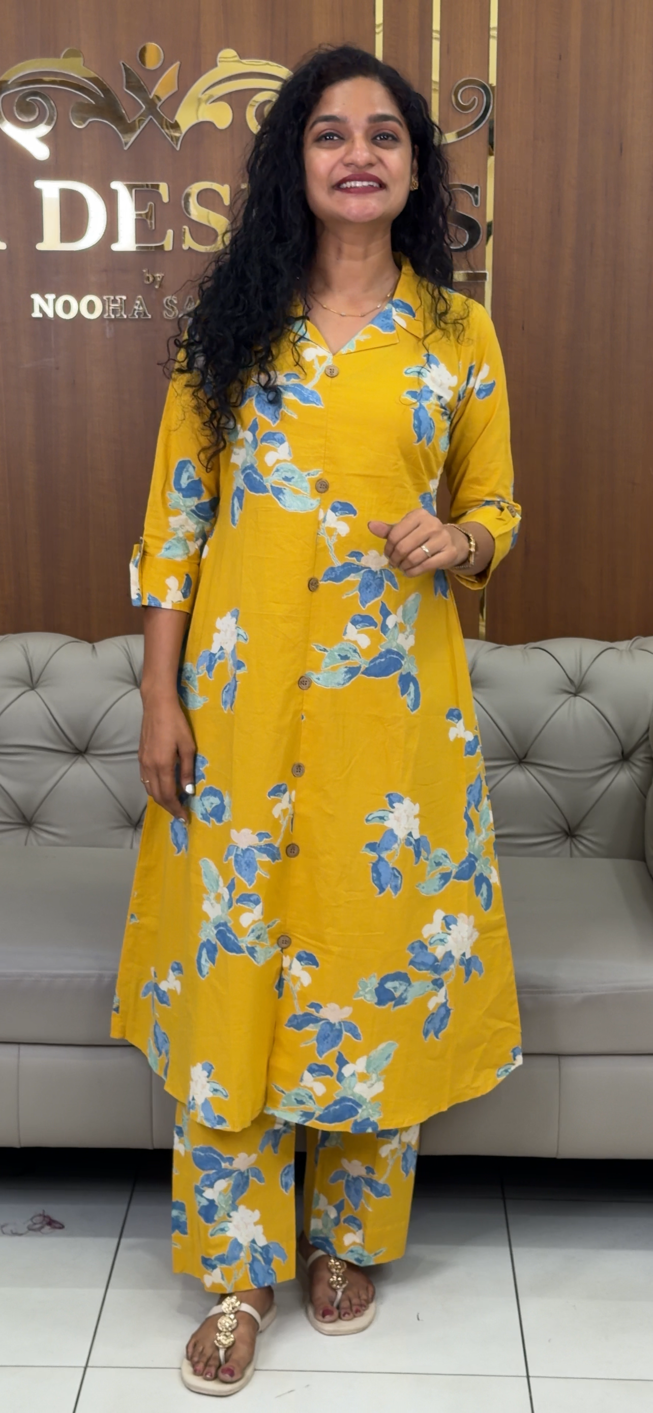 PRINTED COTTON CO-ORDS SETS - IHA 32445