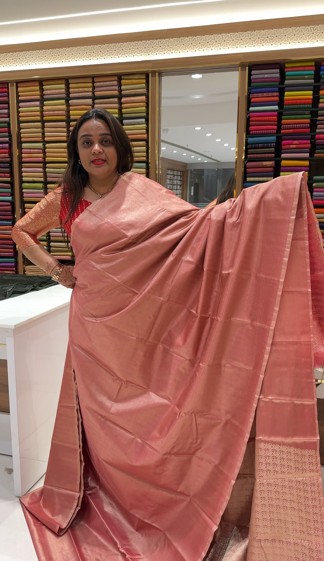 SEMI TISSUE SAREES - IHA 22011