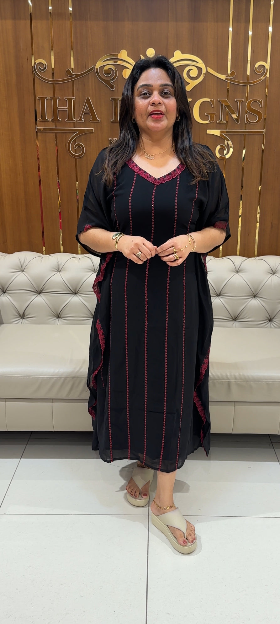 IHA'S IN-HOUSE KAFTAN TOPS - IHA 24842