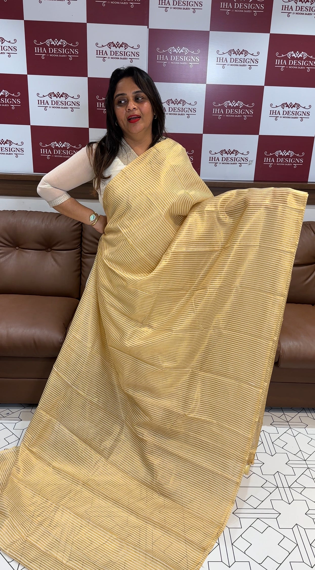 FORWARD MODAL CHANDERI ONAM SAREES - IHA 24654