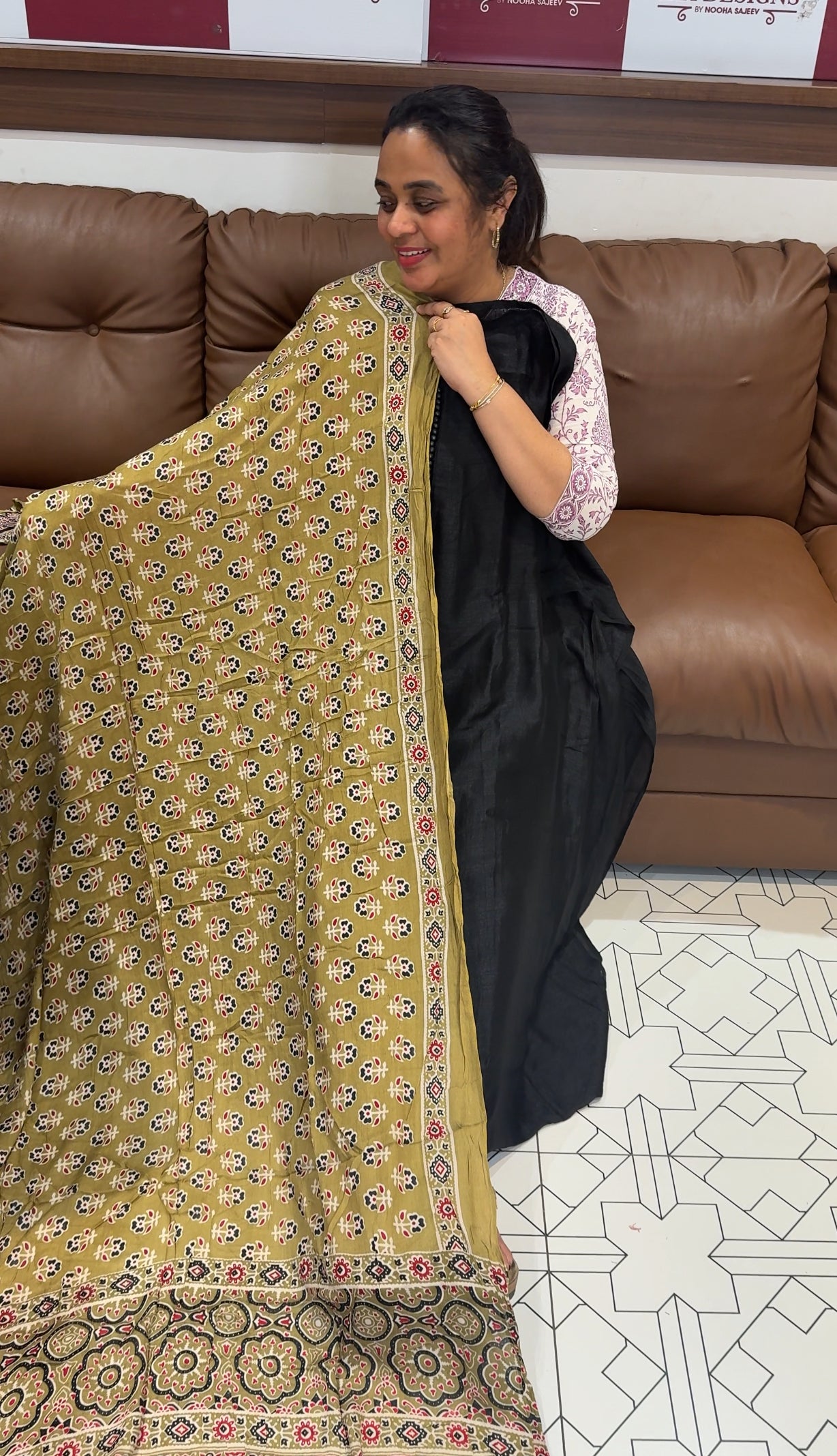 SEMI RAW SILK UNSTITCHED SALWAR SUITS - IHA 26518