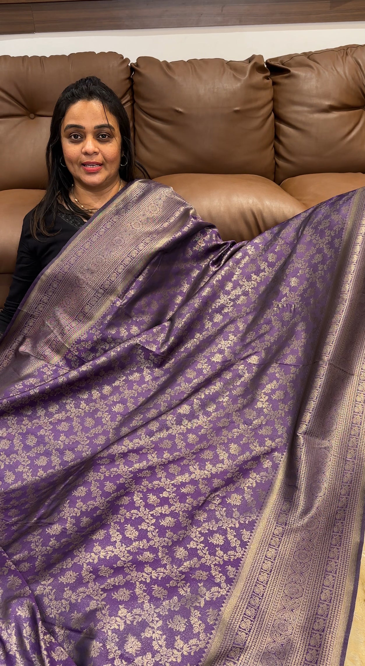 FORWARD BROCADE SAREES - IHA 27747