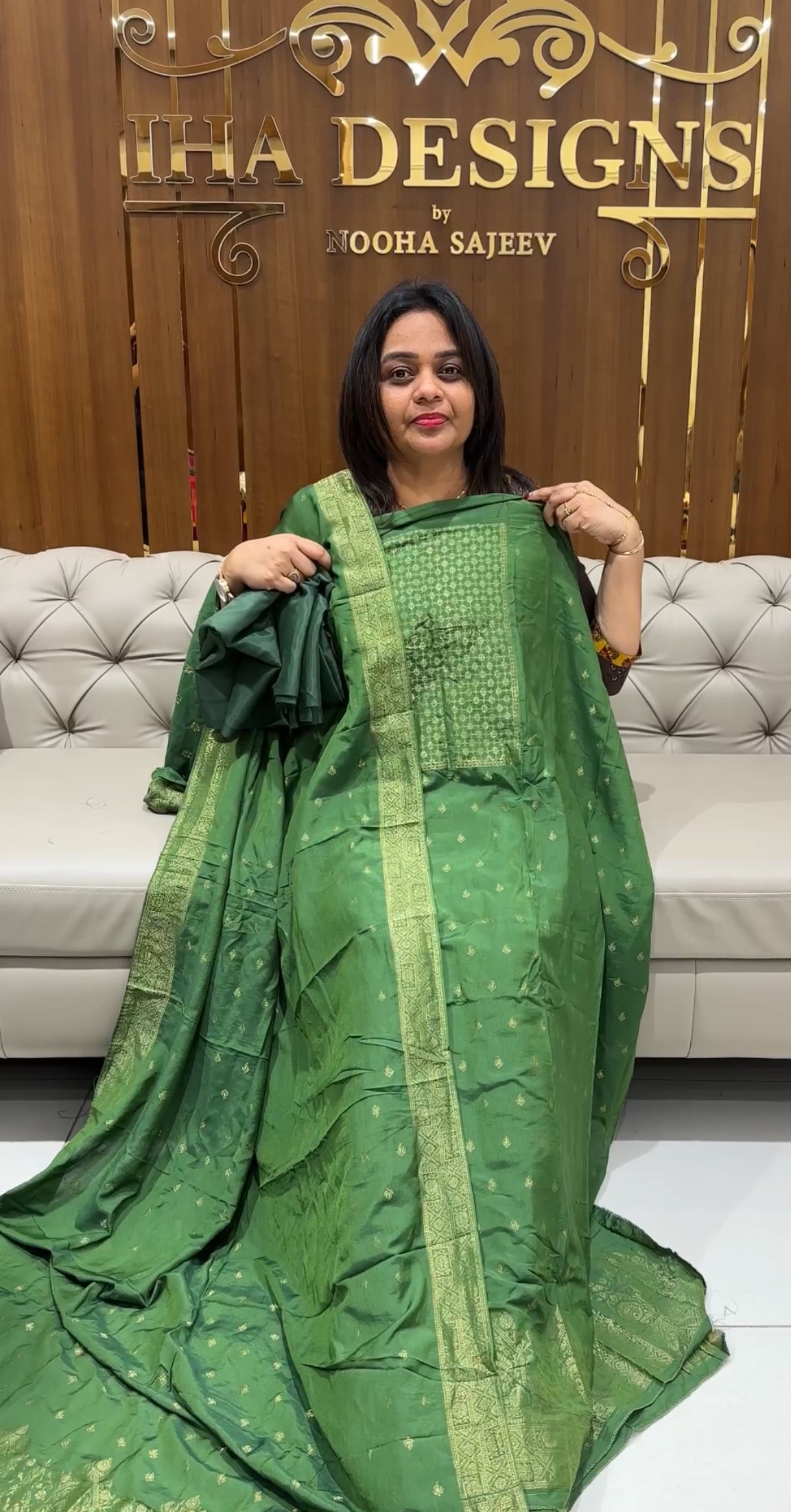 FORWARD BANARASI UNSTITCHED SALWAR SUITS - IHA 24425