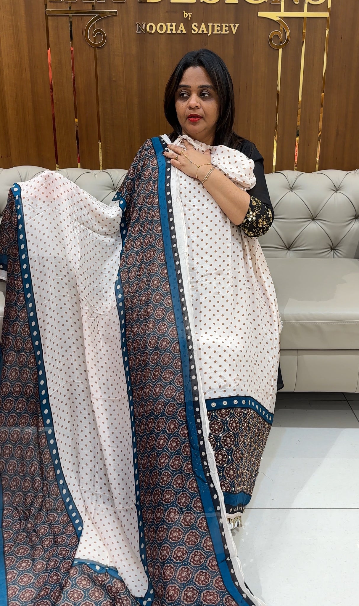 FORWARD CRAPE SILK UNSTITCHED SALWAR SUITS - IHA 24543