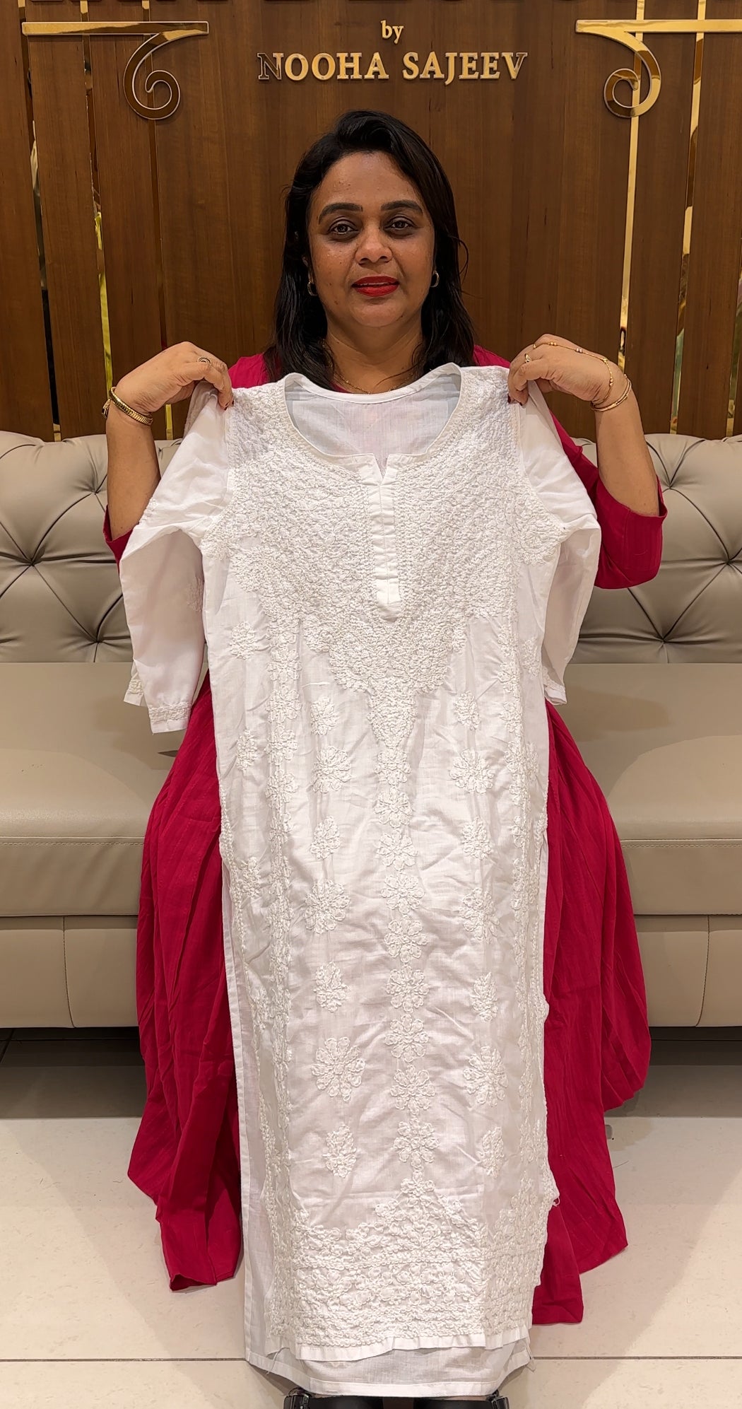 COTTON LONG TOPS - IHA 24644