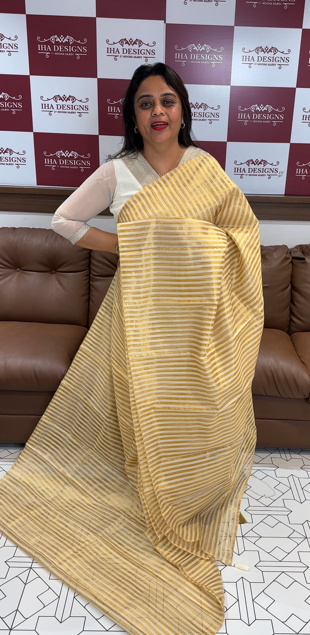 FORWARD MODAL CHANDERI ONAM SAREES - IHA 24654