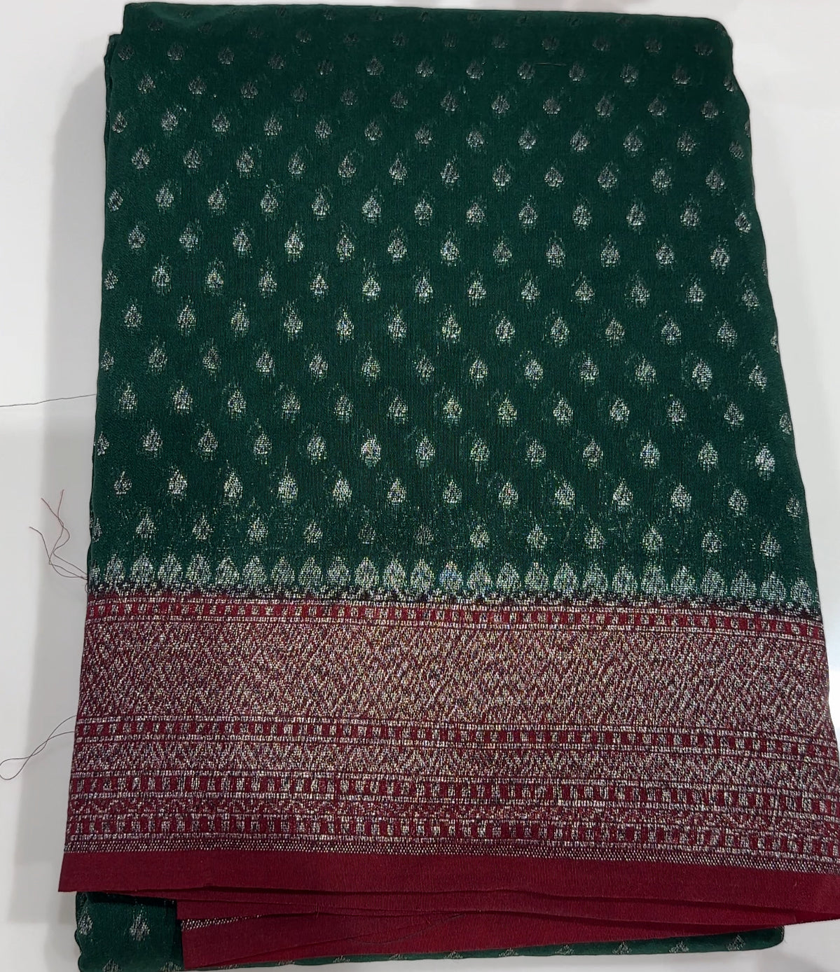 SEMI BANARASI SAREES - IHA 27894