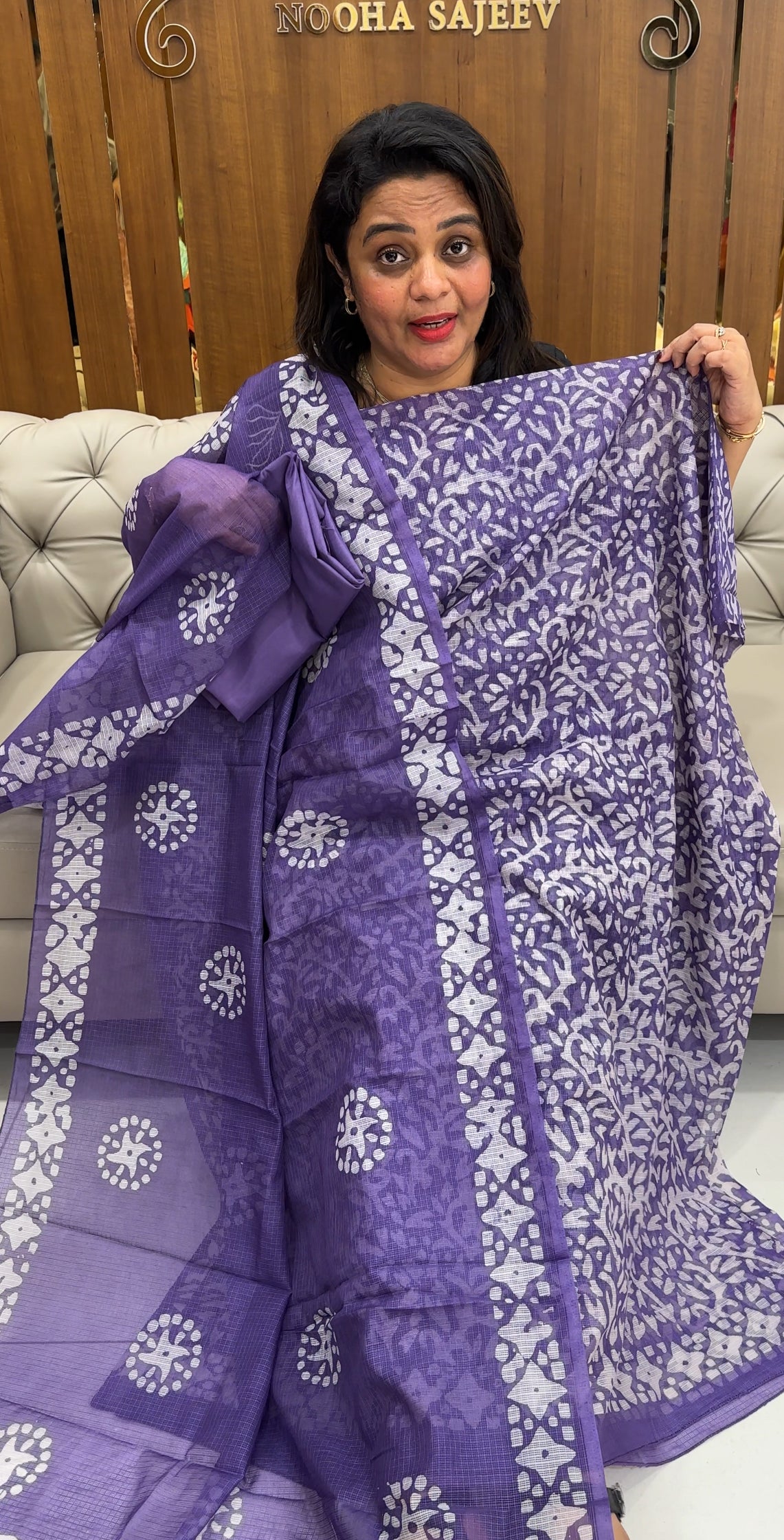 BATIK PRINTED UNSTITCHED SALWAR SUITS - IHA 25919
