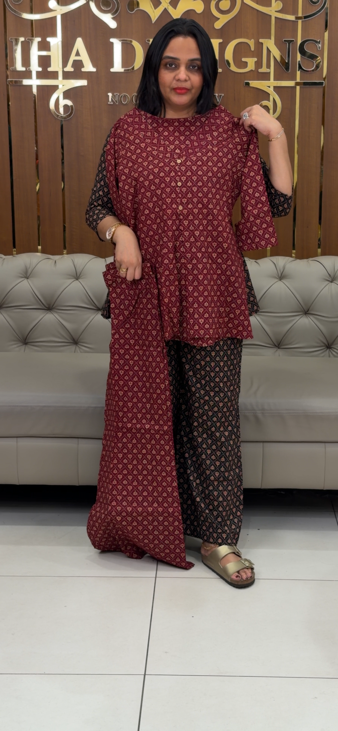 IHA'S IN-HOUSE SHORT CO-ORDS SETS - IHA 32186