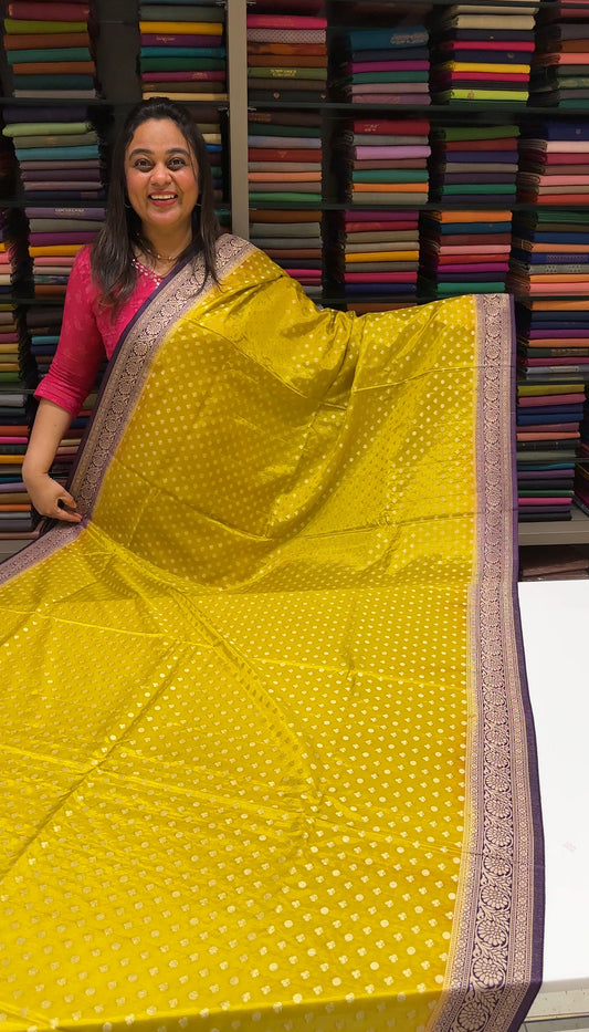 SILK BANARASI SAREES - IHA 27273