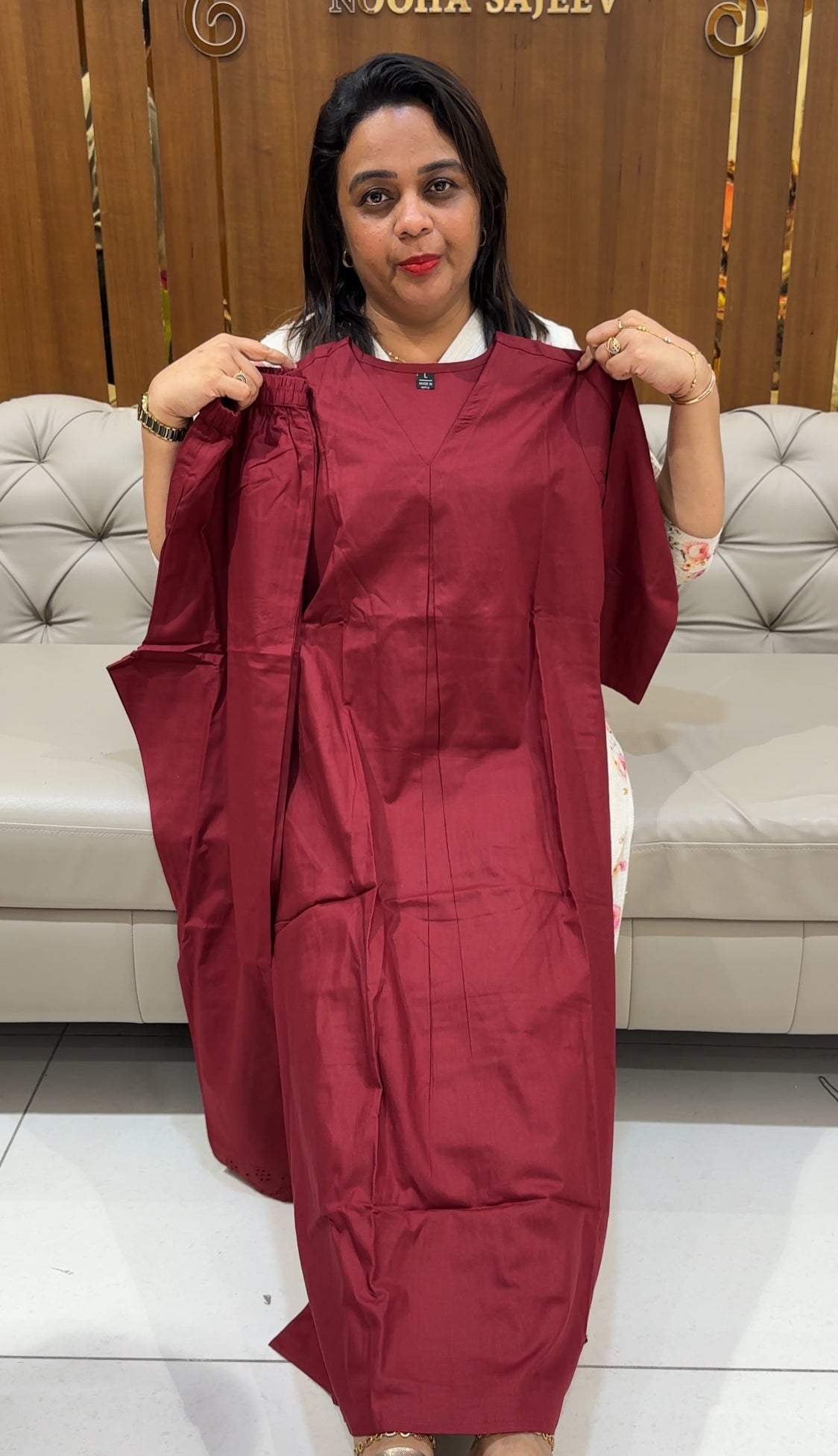 COTTON LONG CO-ORDS SETS - IHA 25046