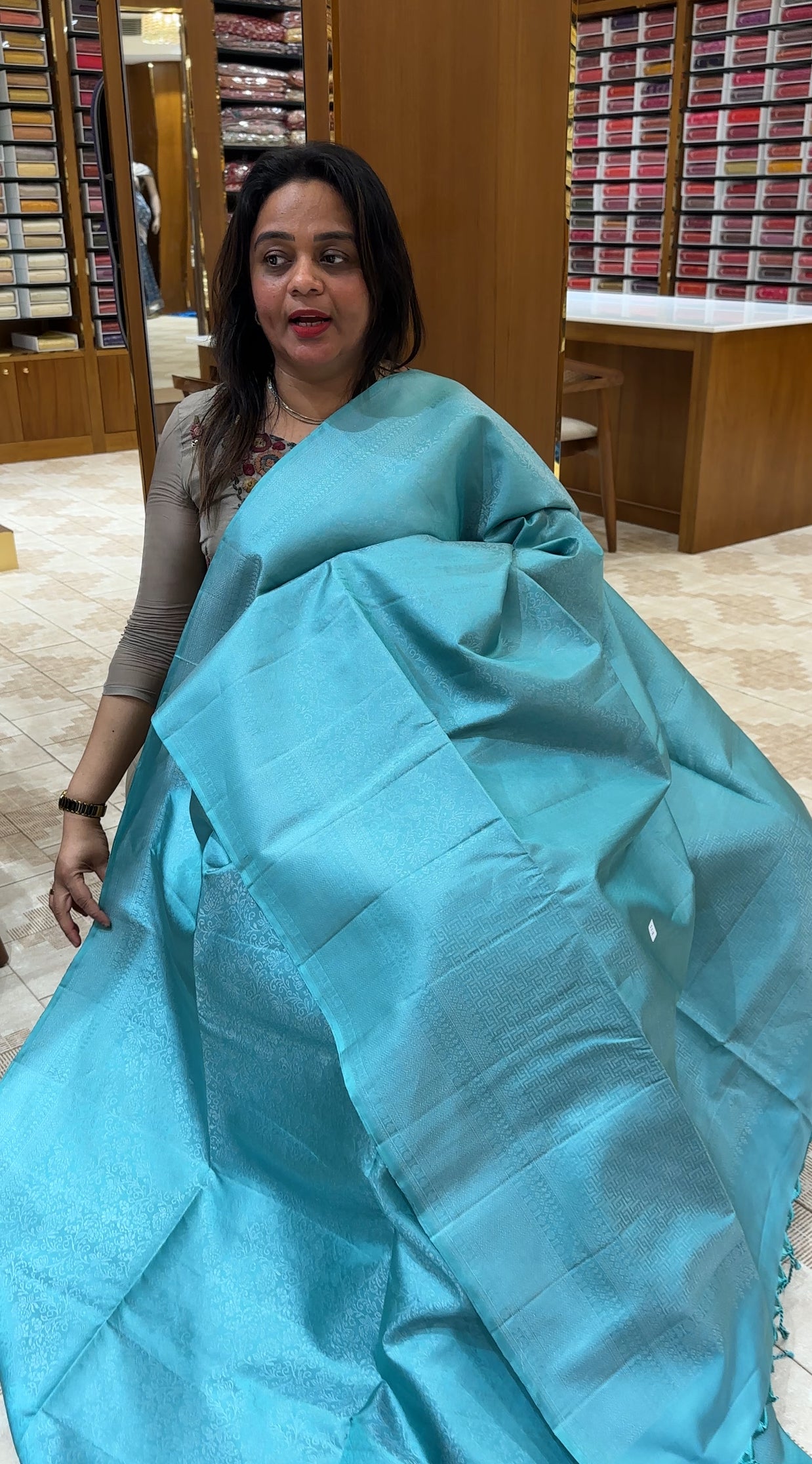 DESIGNER KANCHIPURAM SILK SAREES - IHA 25821
