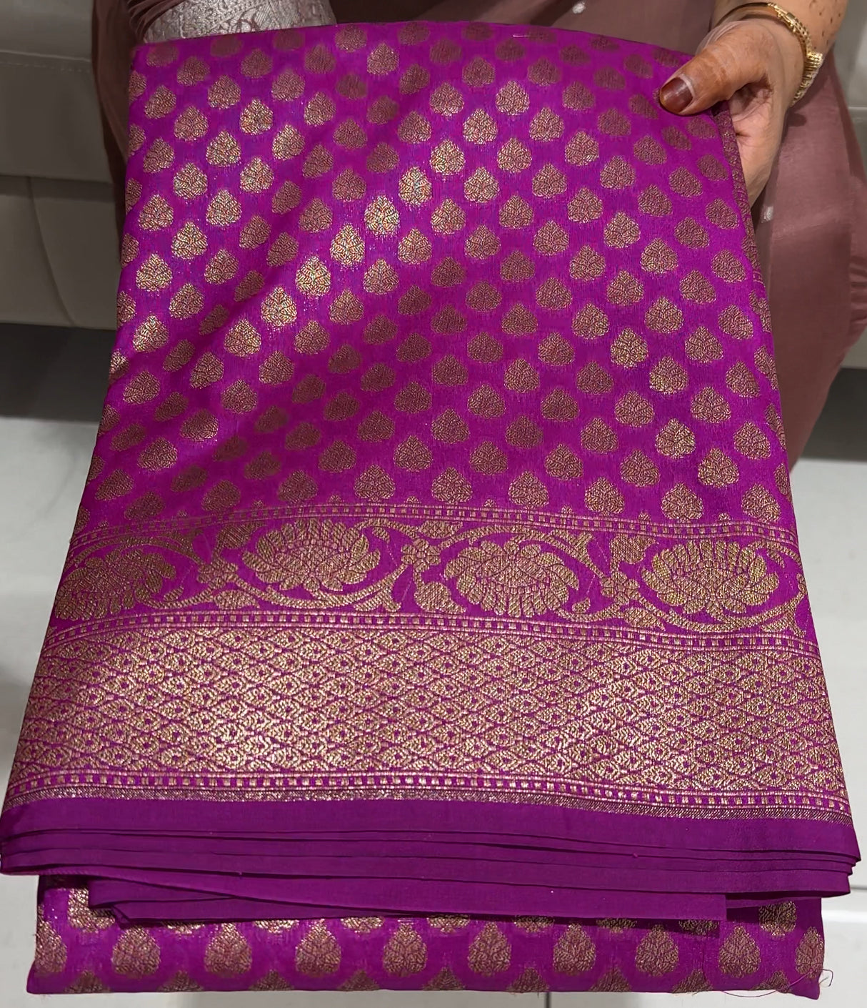 KATAN BANARASI SAREES - IHA 23909
