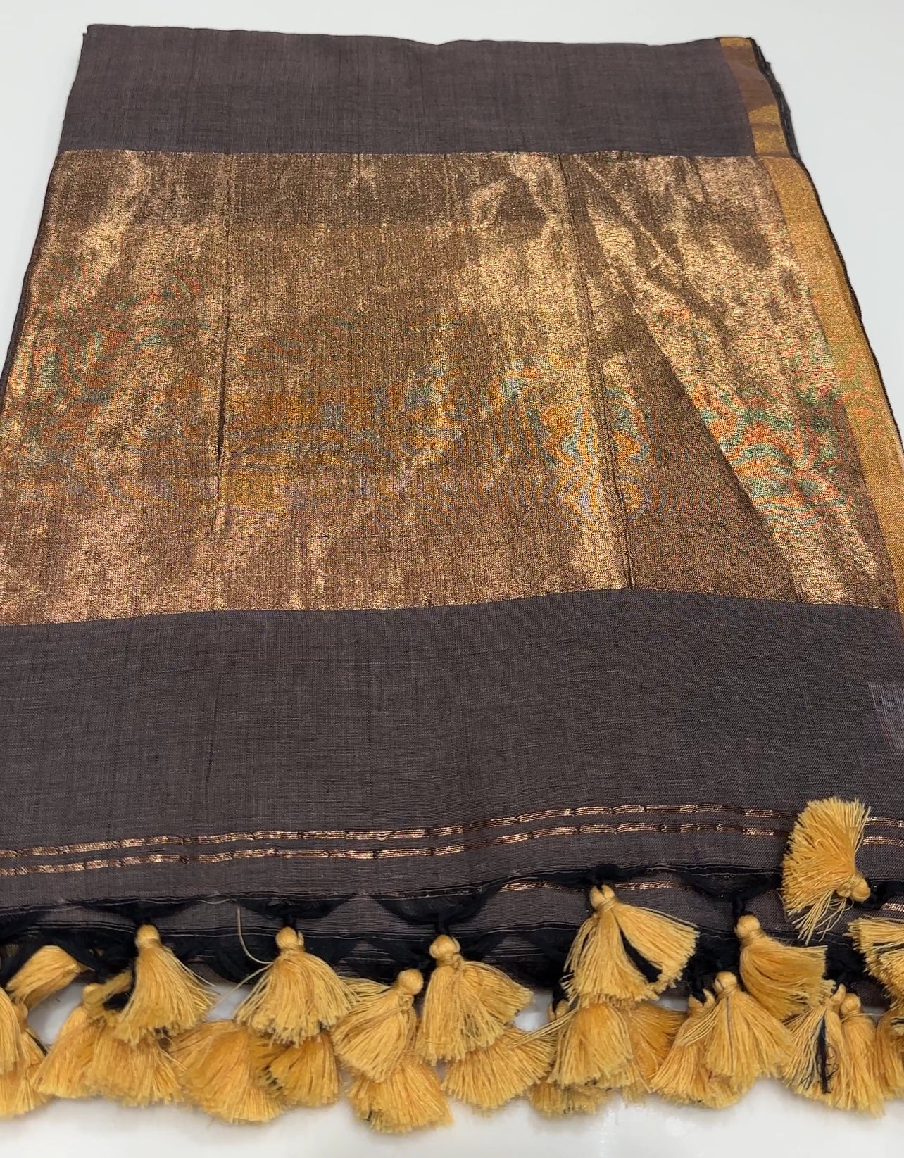 KHADDI COTTON SAREE - IHA 22153