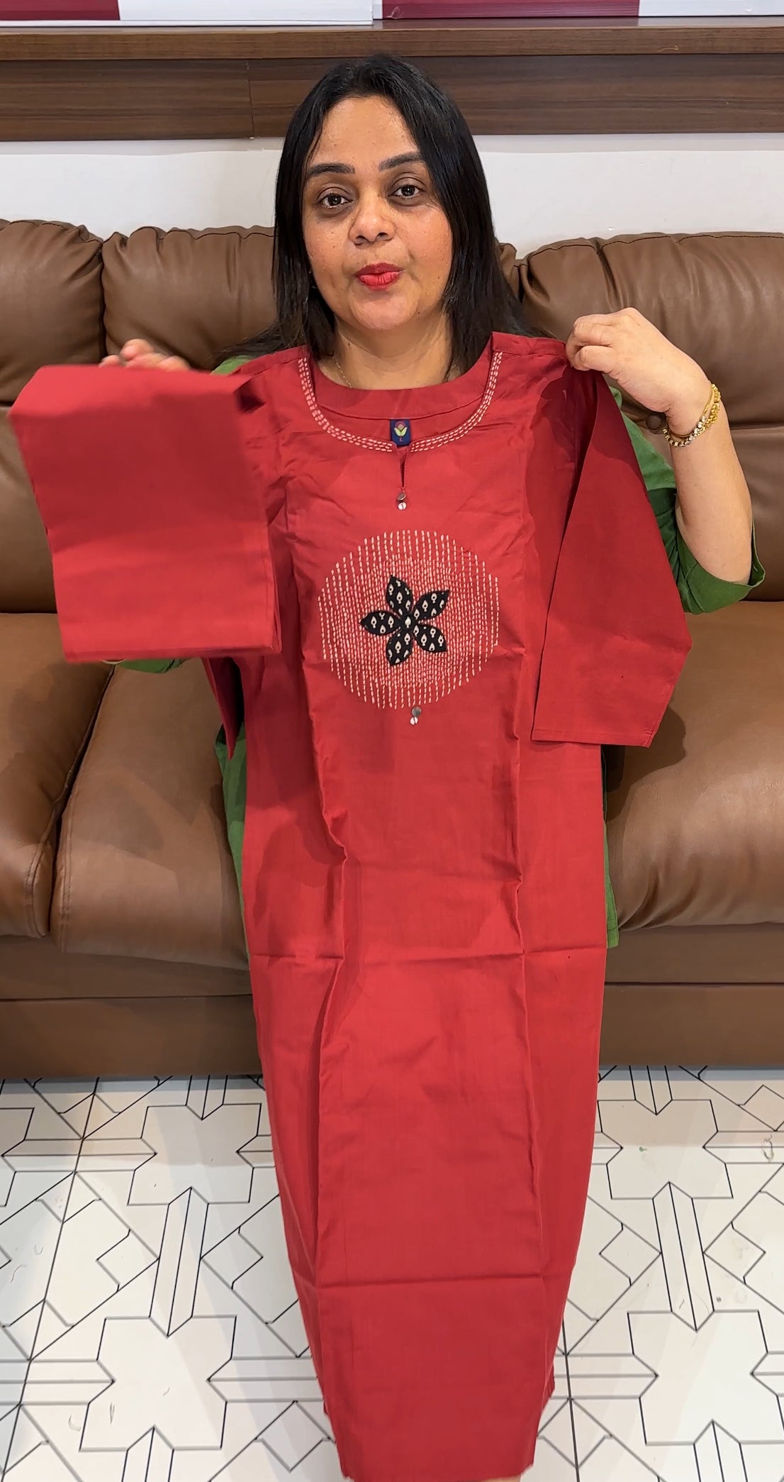 HANDLOOM COTTON TOP AND BOTTOM - IHA 20502