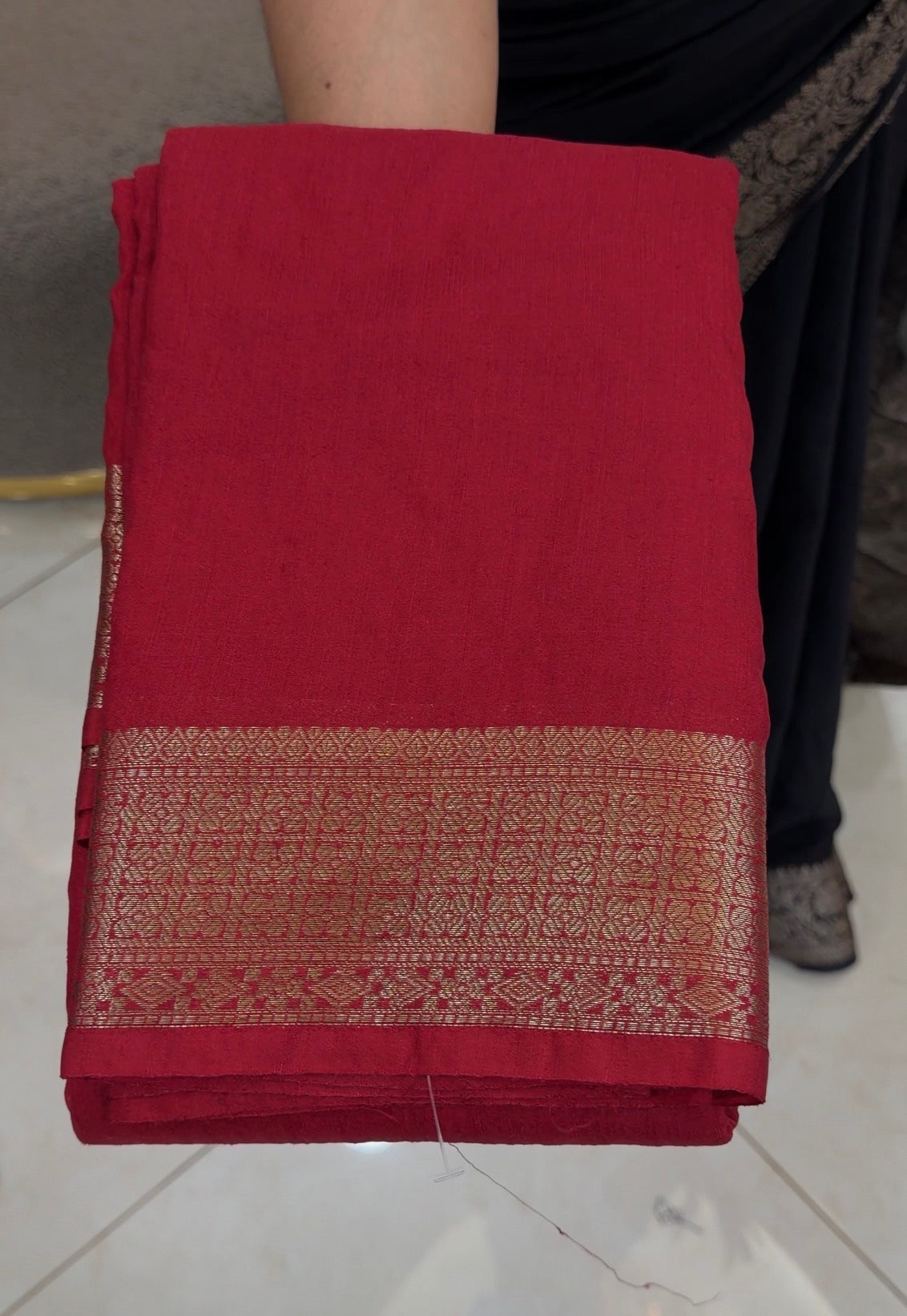 SEMI BANARASI SAREES - IHA 33214
