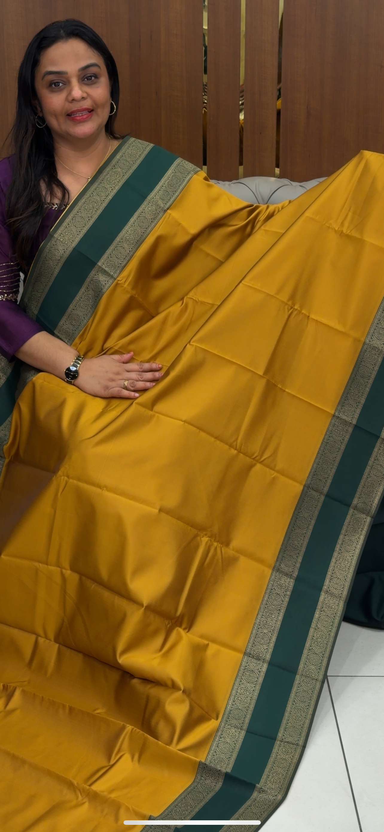 SEMI SILK SAREES - IHA 33578