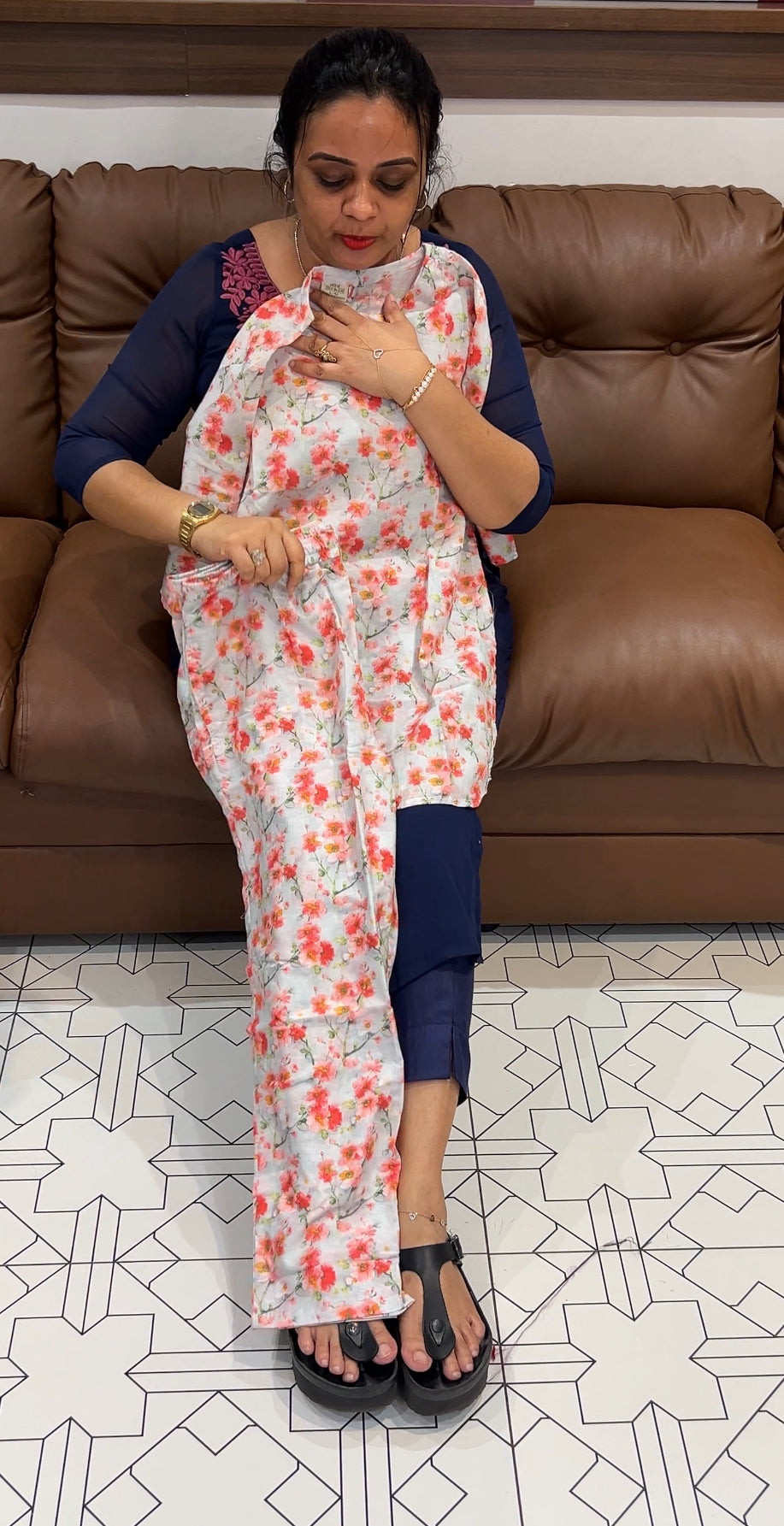 COTTON PRINTED SHORT CO-ORDS SETS - IHA 22875